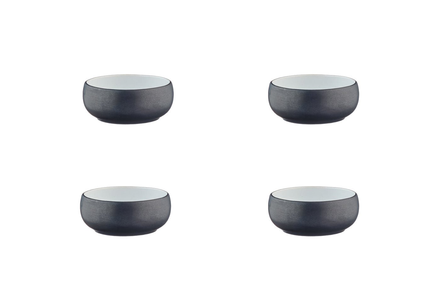 Gourmet bowl ø12cm - 4 pieces - onyx BJORN Black