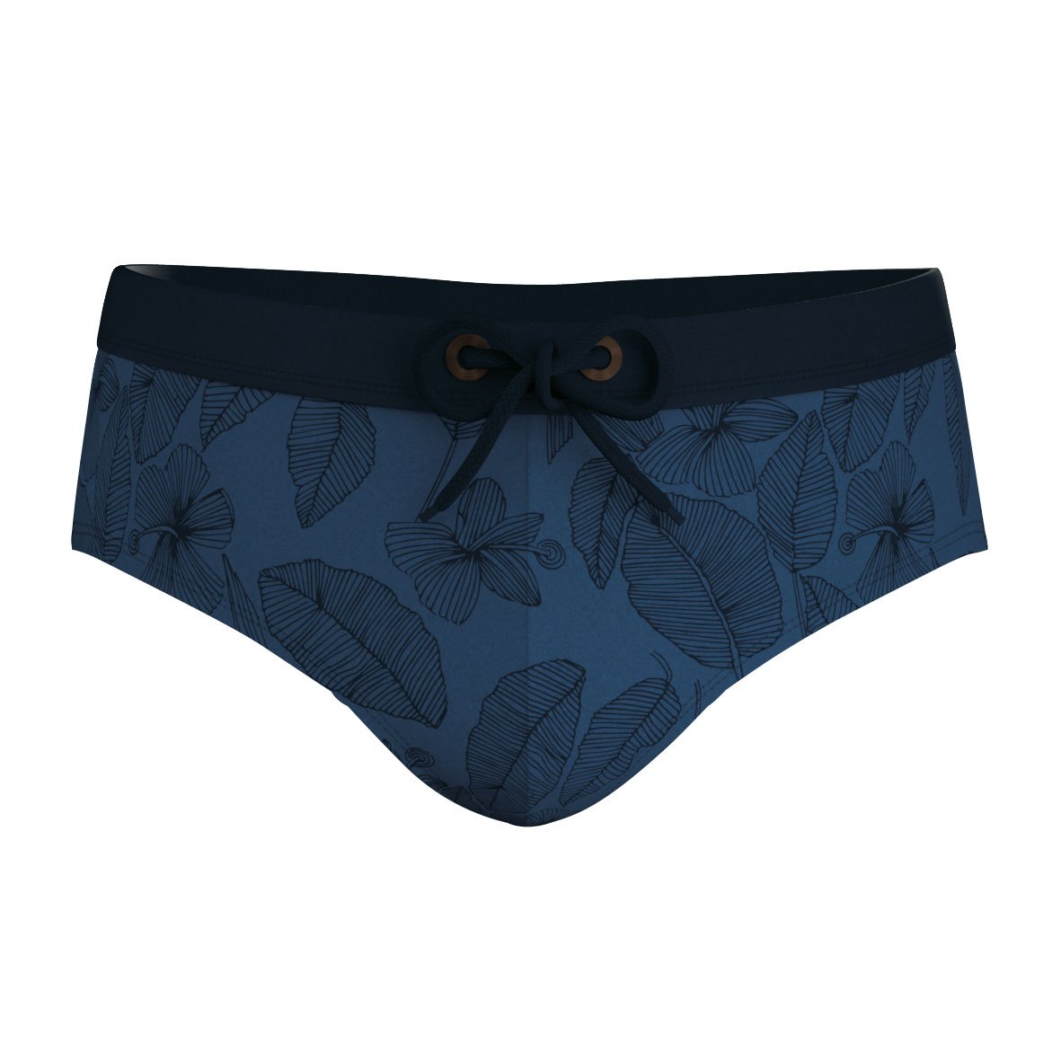 Recycled fiber bikini bottoms EMINENCE Blue