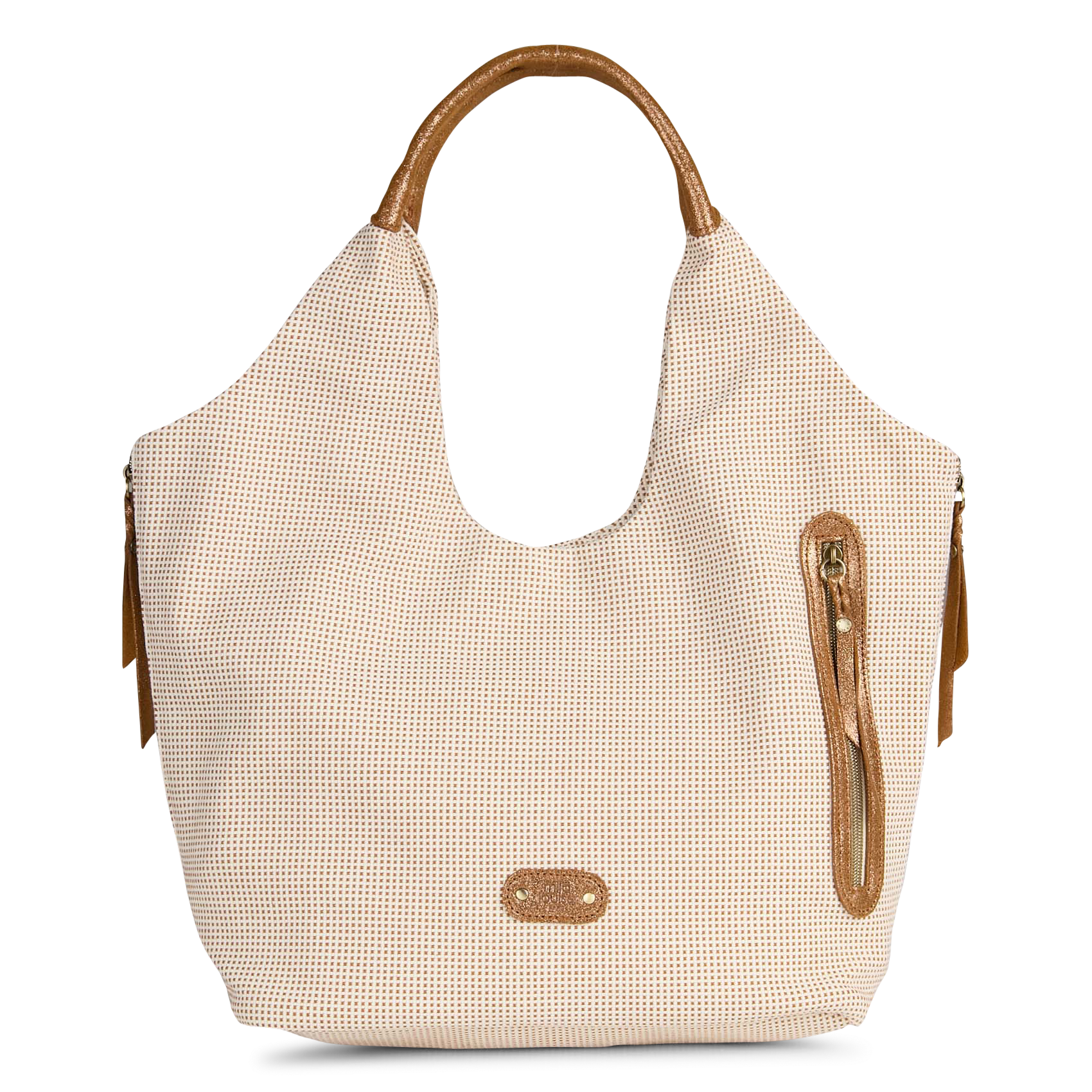 Cabas porté épaule MILA LOUISE Marron