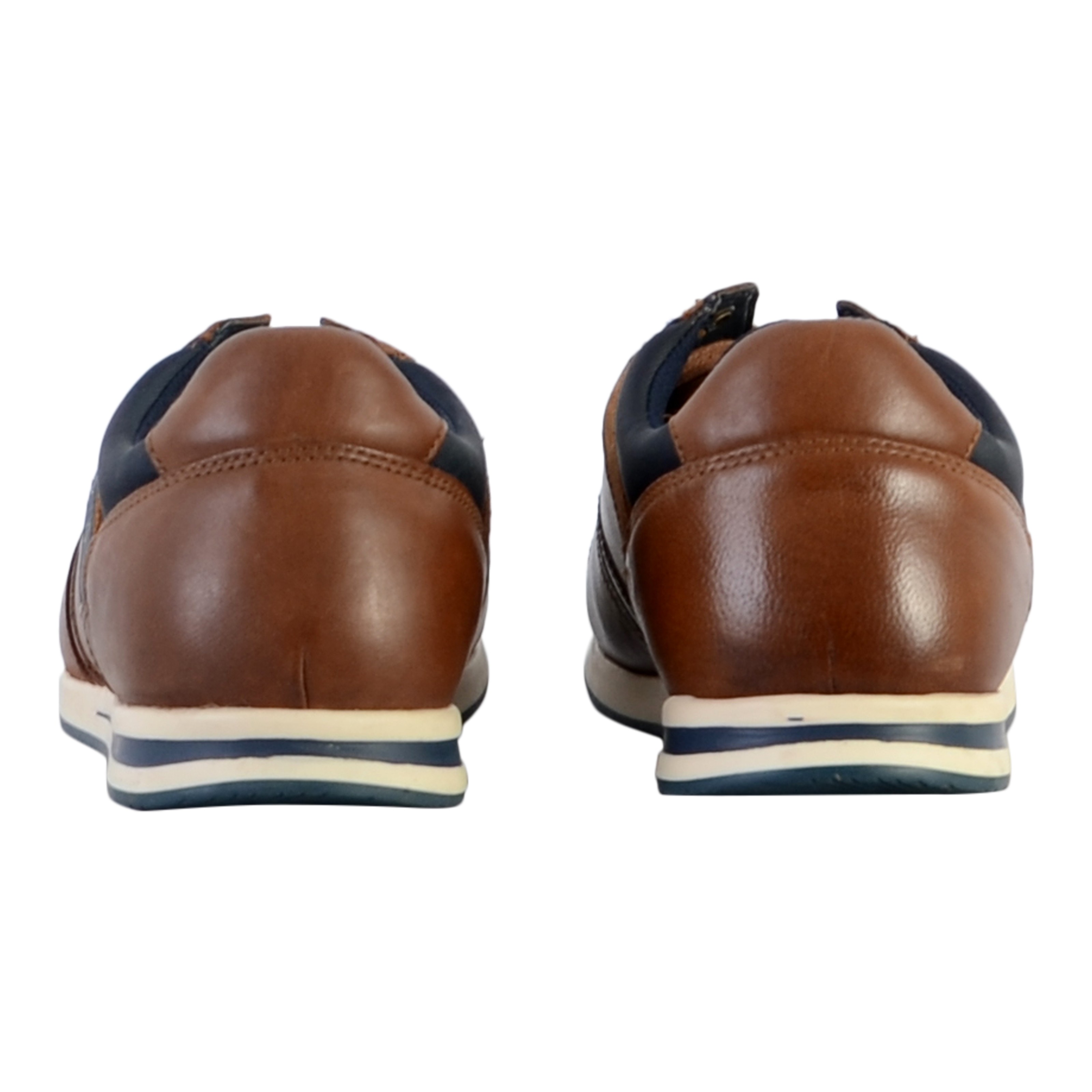 Leather sneakers - Aimabli REDSKINS Brown