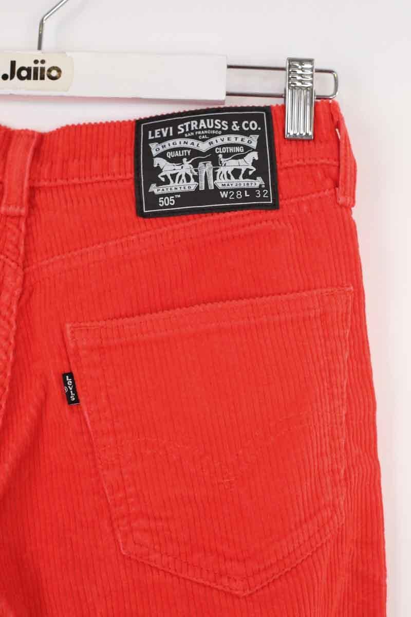 Slim-fit cotton cargo pants LEVI'S - Seconde main Red