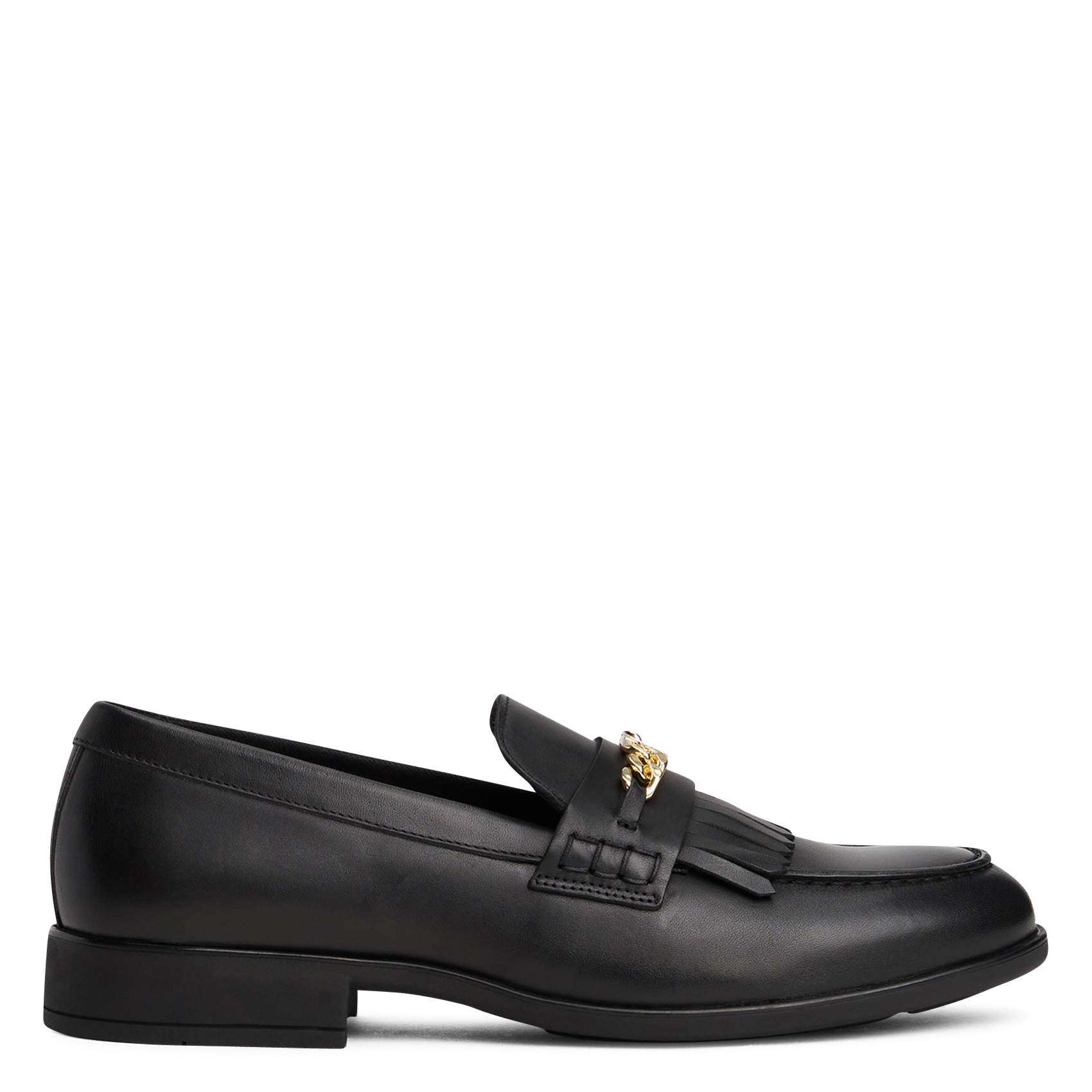 Mocassins en cuir TOMMY HILFIGER Noir