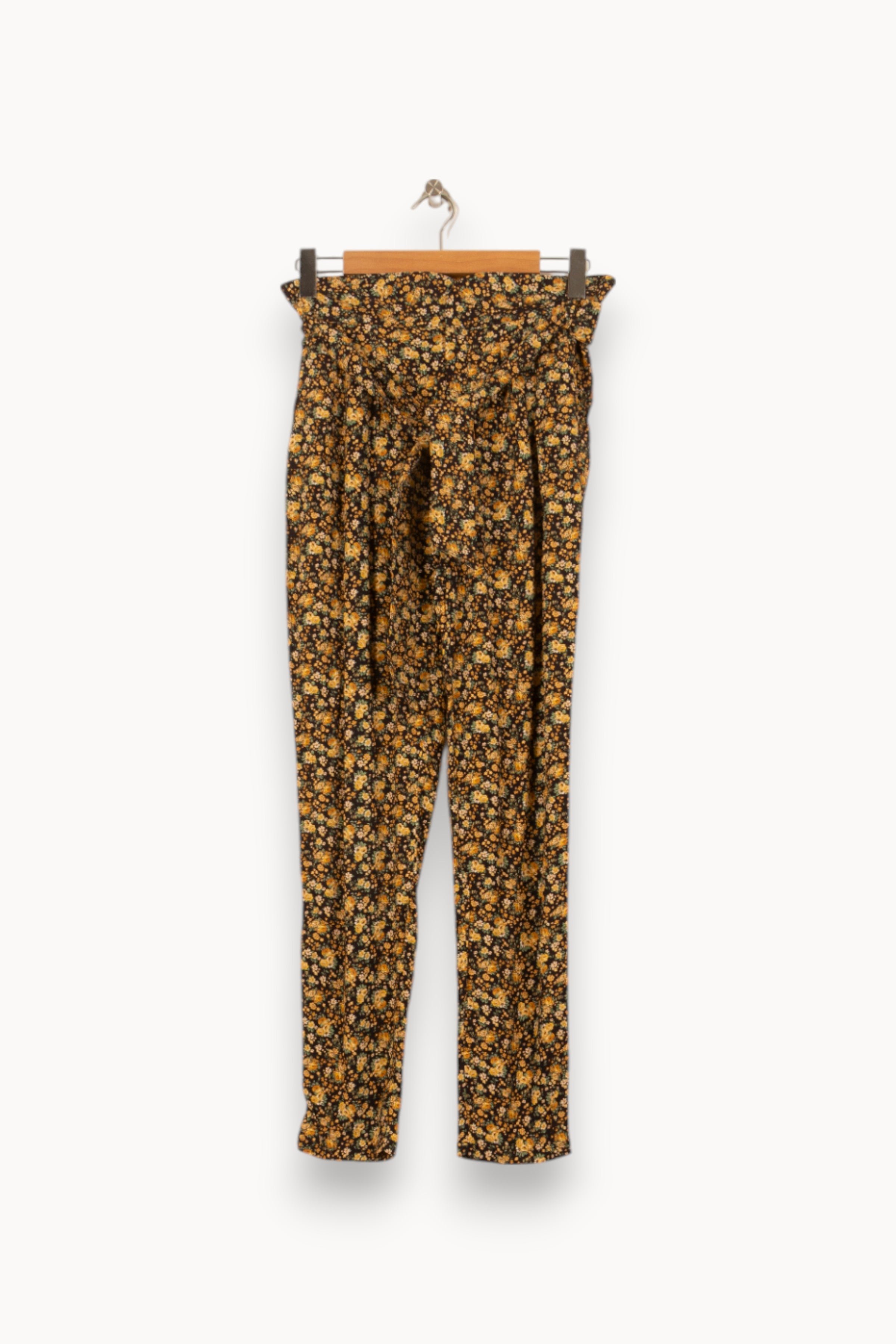 Pants SEZANE - Seconde main Yellow