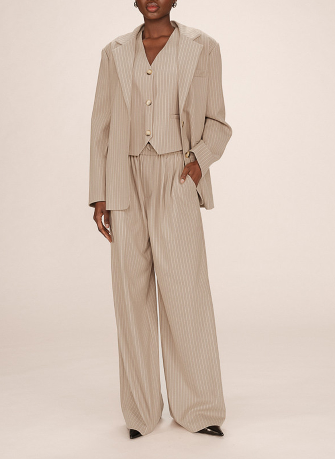 Dala suit jacket GRACE ET MILA Beige