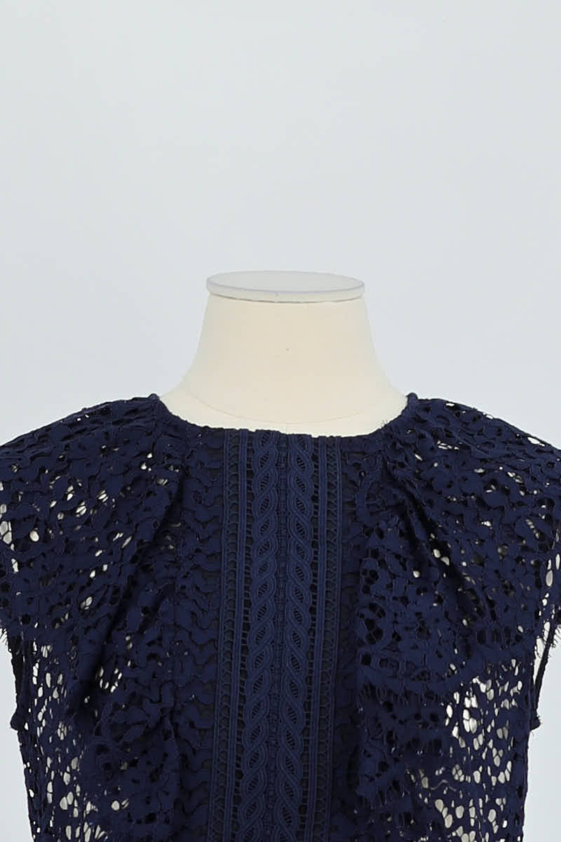 Blouse TARA JARMON - Seconde Main Blue