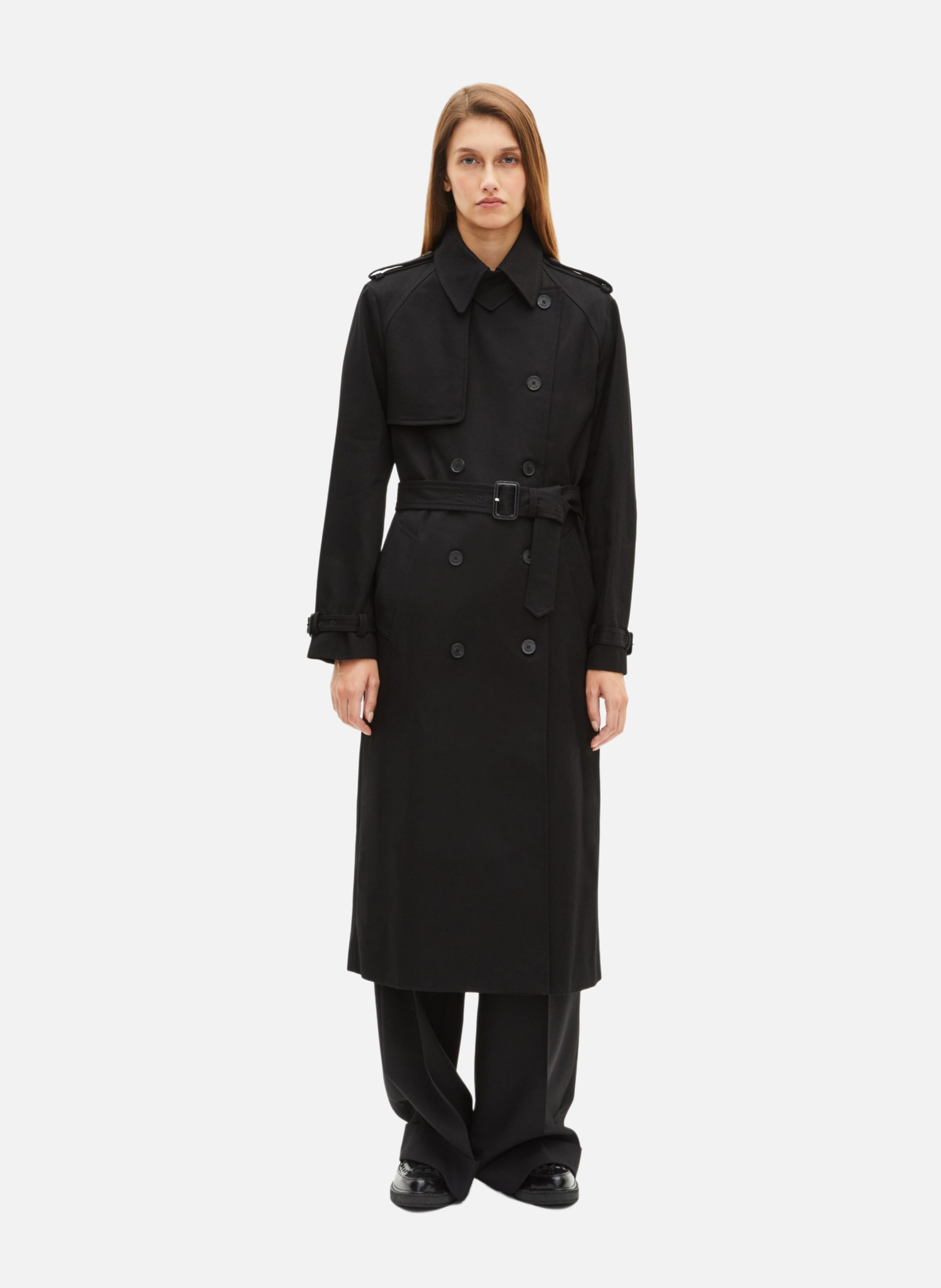 Trench coat THE KOOPLES Black