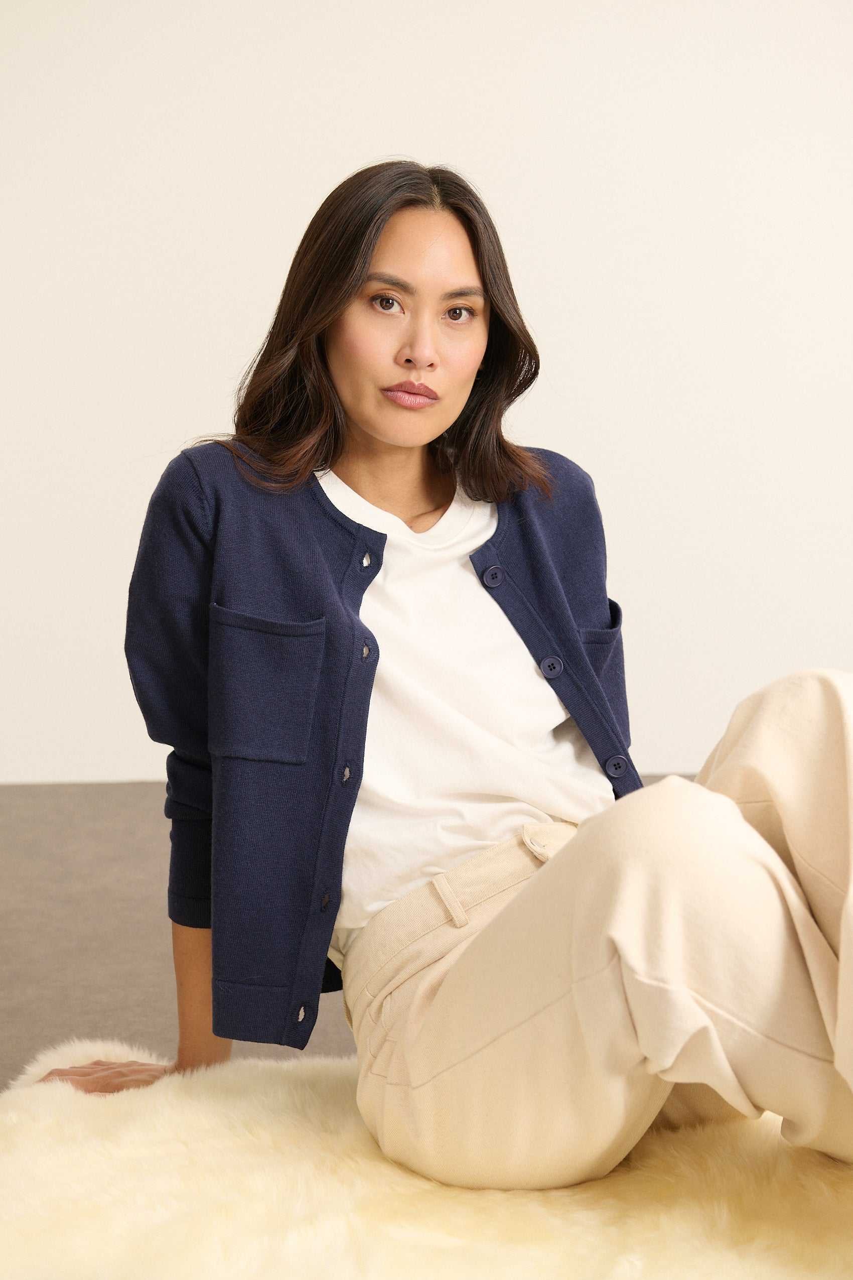 High-rise jeans GARANCE PARIS White