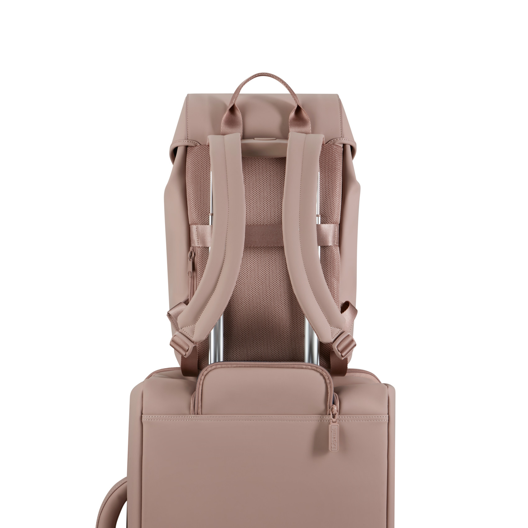 Lost in Berlin mini Exile backpack size S LIPAULT Pink