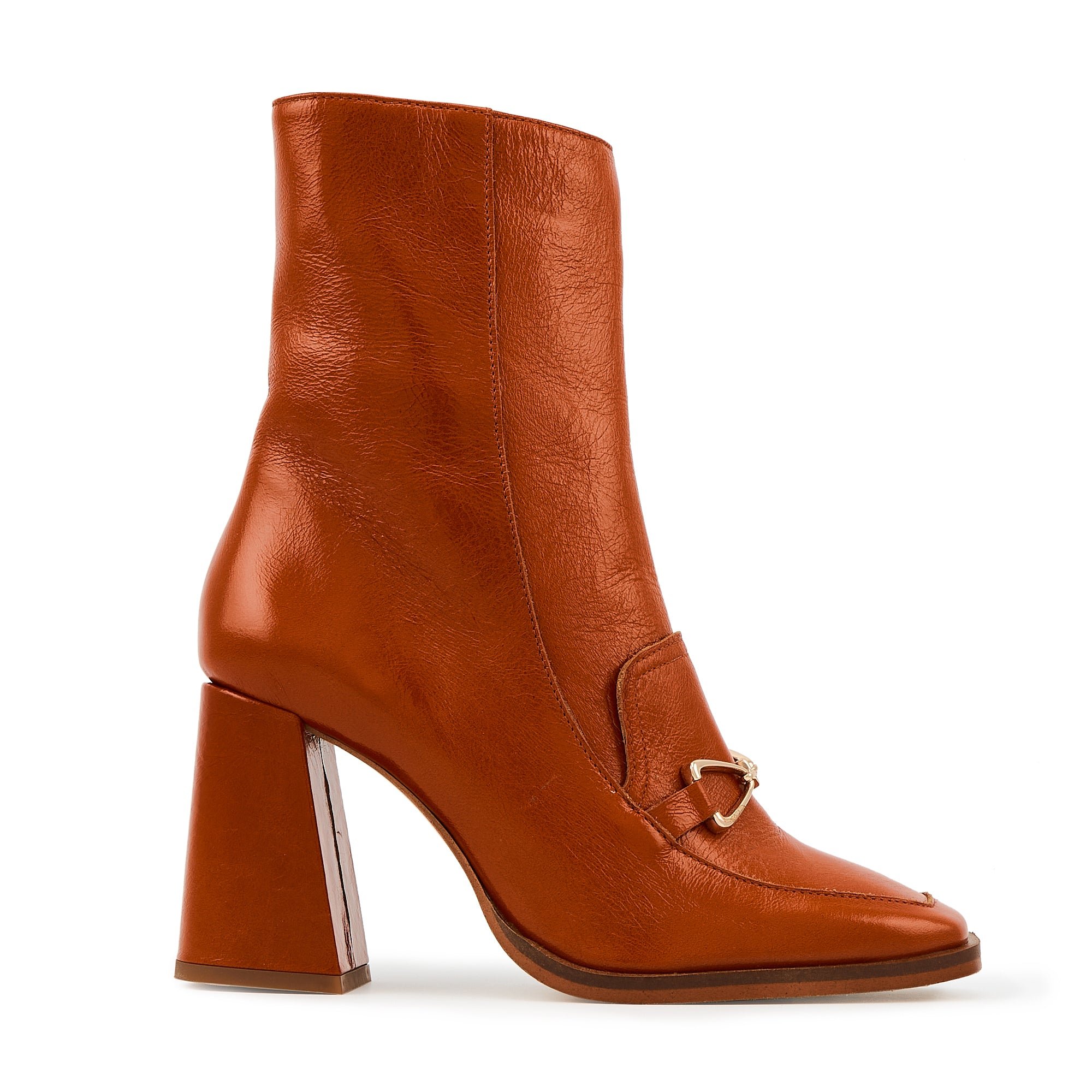 Eddie leather BONS BAISERS PARIS Brown