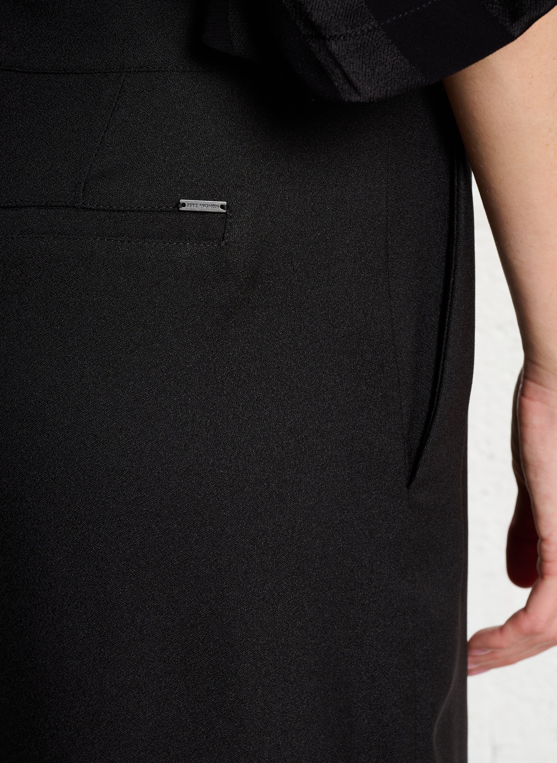 Combinaison large et fluide unie IKKS Noir