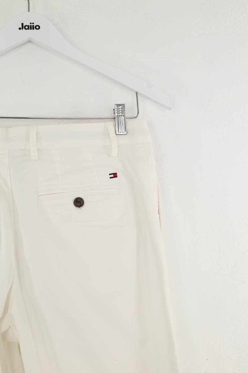Carrot trousers TOMMY HILFIGER - SECONDE MAIN White