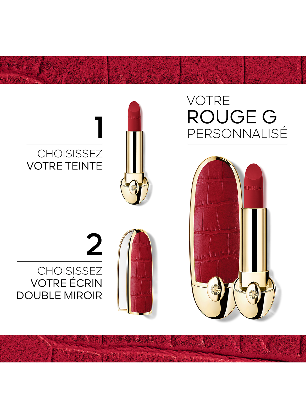ROUGE G Refill - Customizable Lipstick Care GUERLAIN 886 le fuchsia vibrant – velvet