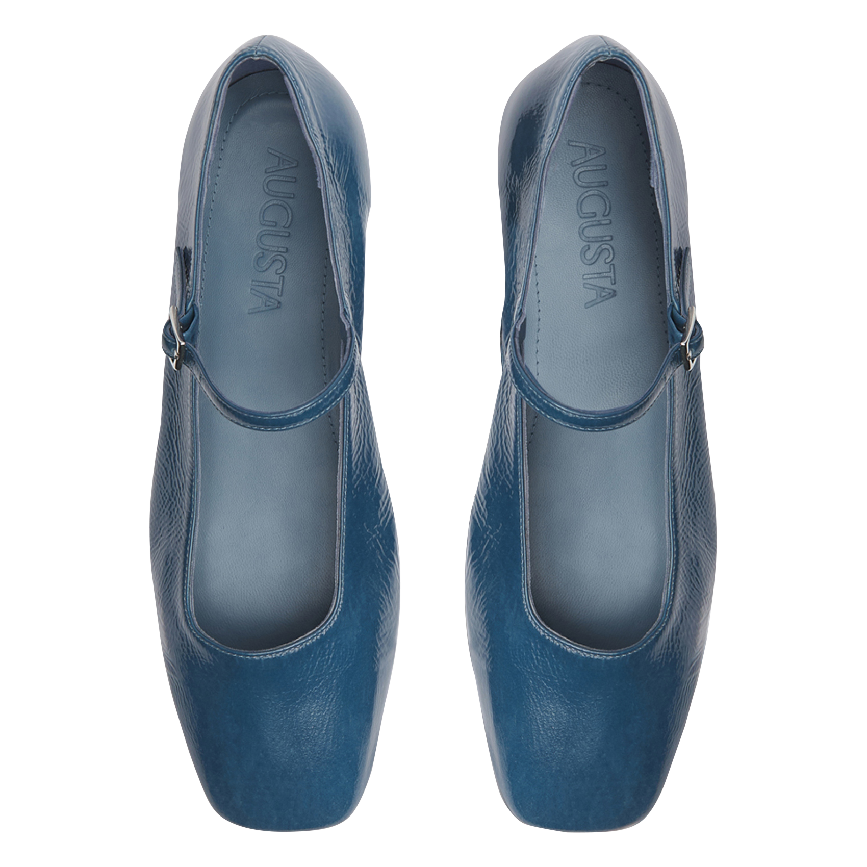 Jane patent leather ballet pumps Blue