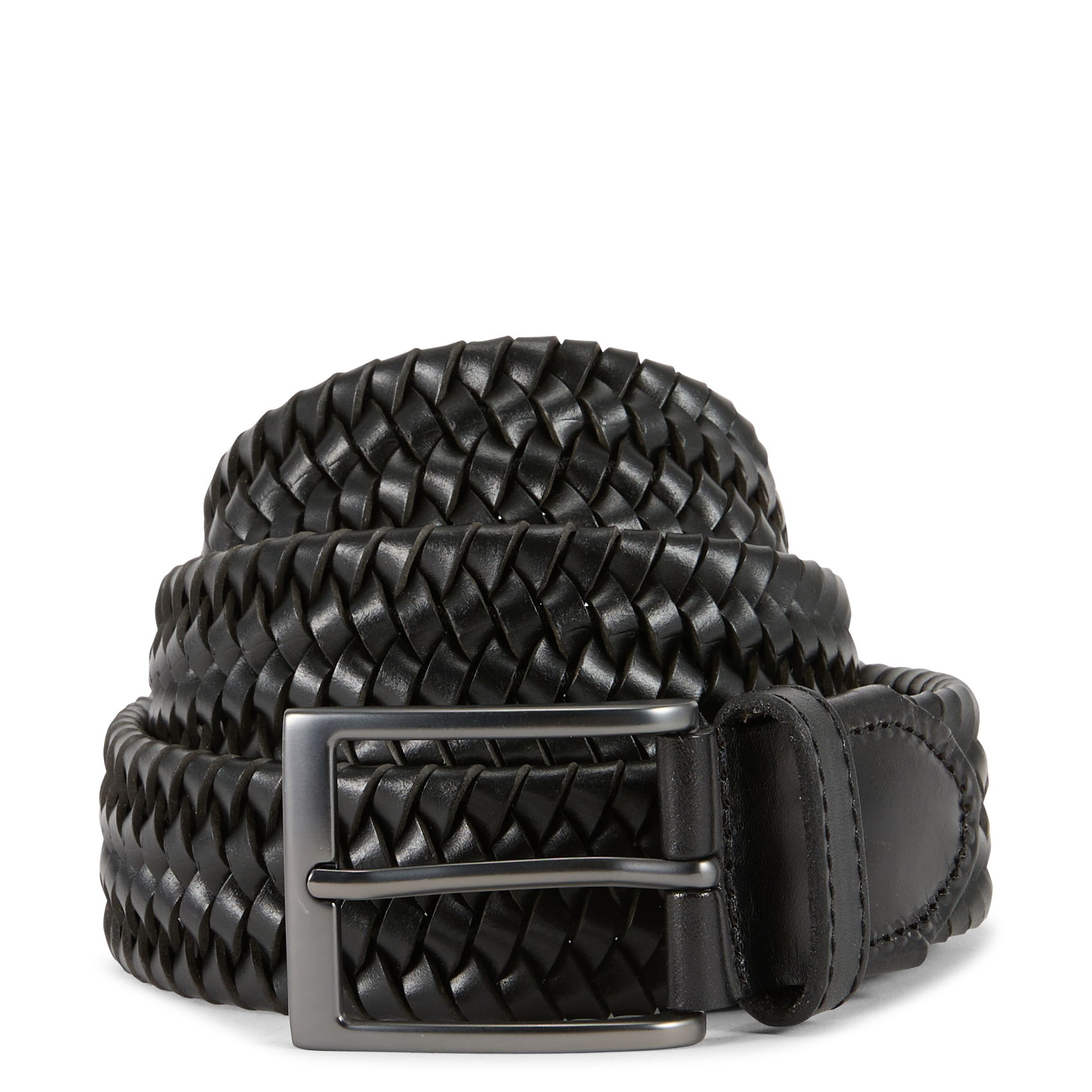 Ceinture tressée en cuir LE TEMPS DES CERISES