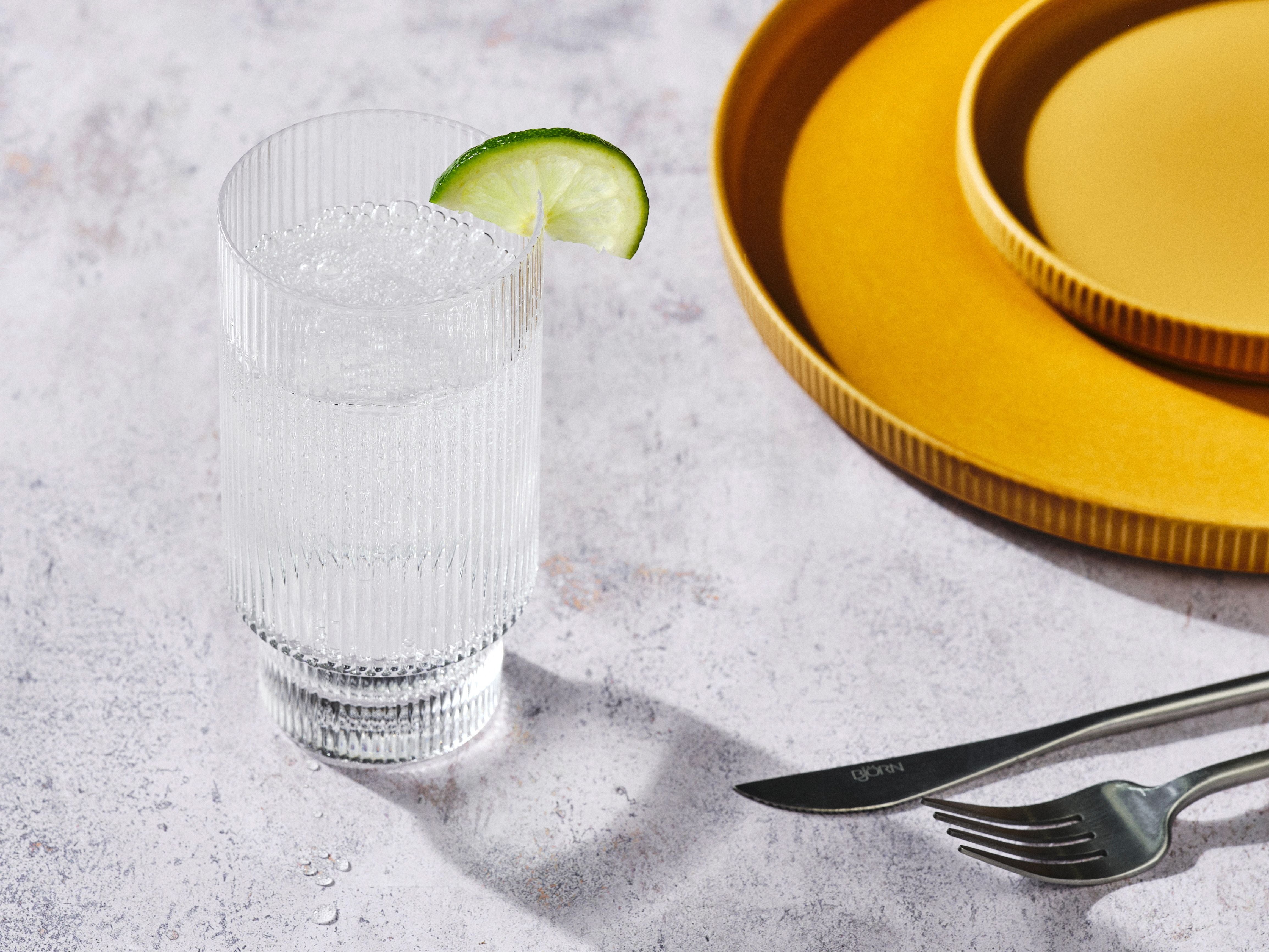 Gobelet 38cl linje - 6 pièces BJORN Transparent