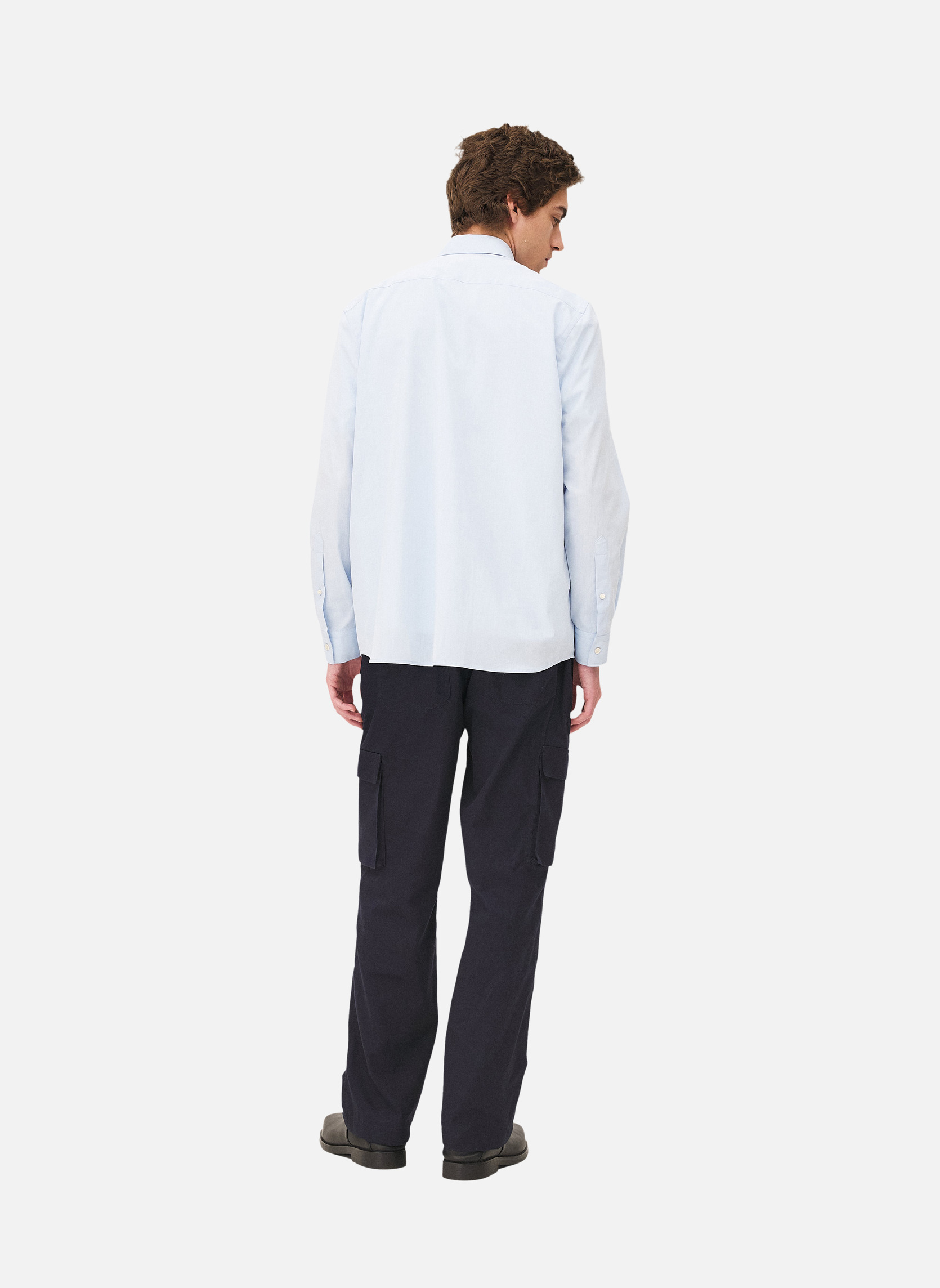 Casual shirt curtis sky blue Noyoco Blue