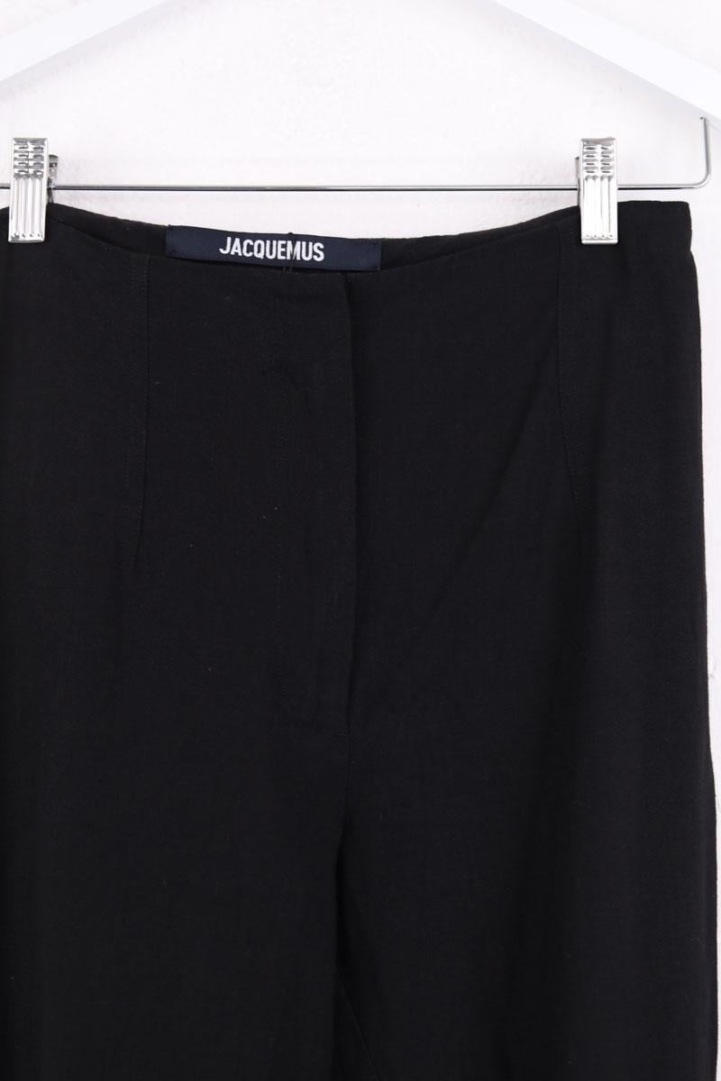 Pantalon slim JACQUEMUS- Seconde Main Noir