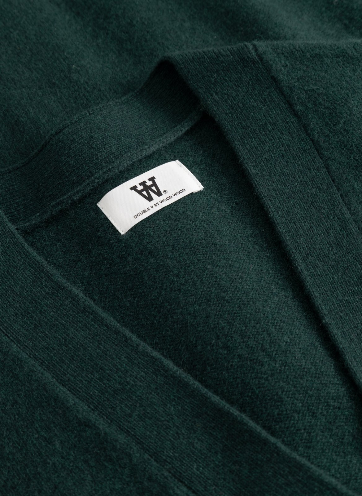 Straight wool cardigan WOOD WOOD Green