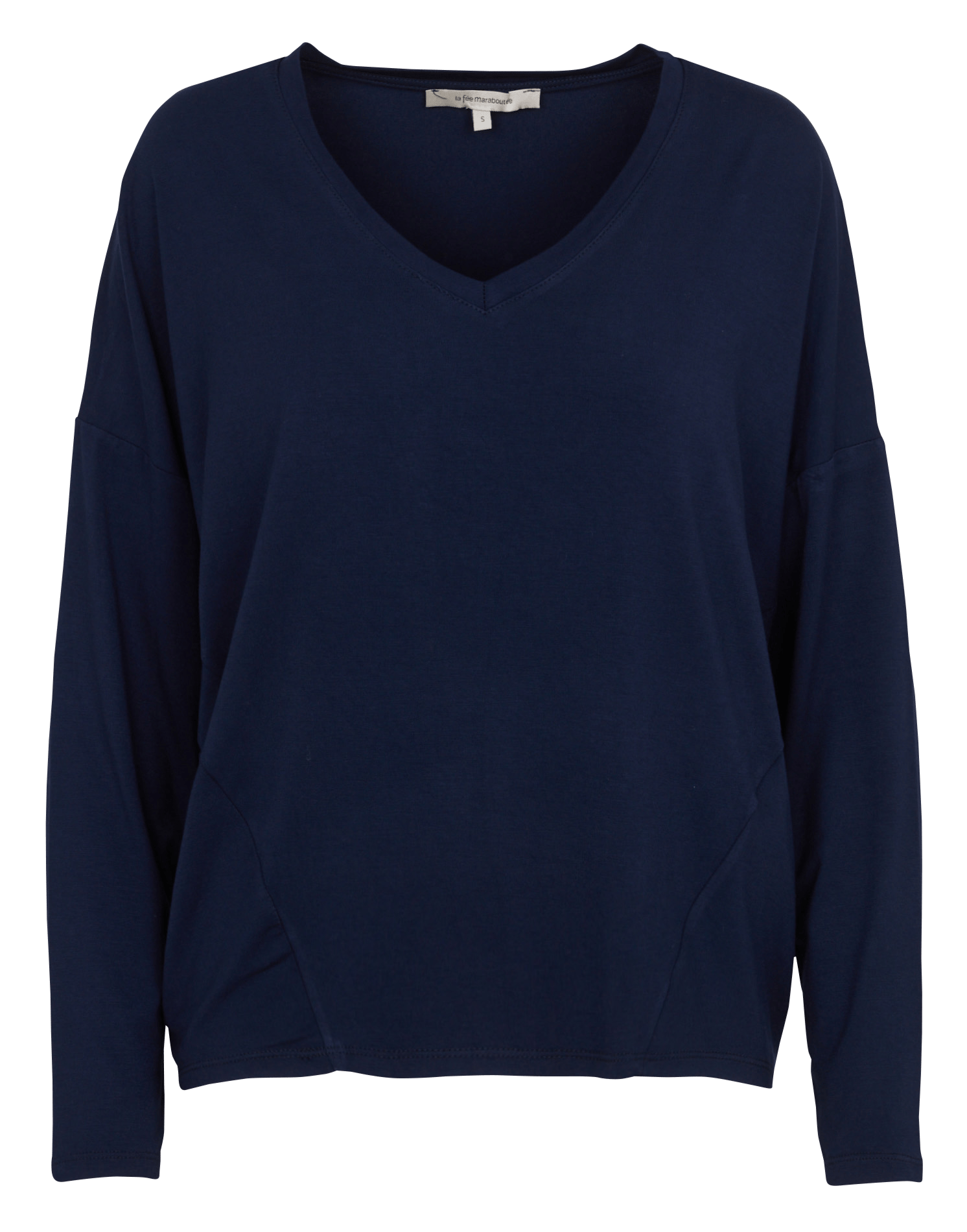 Tee-shirt ample col V uni LA FEE MARABOUTEE