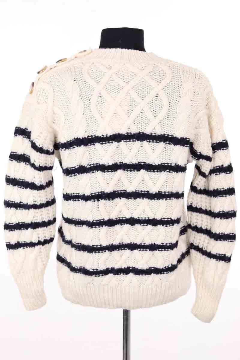 Sweater SEZANE - Seconde main White