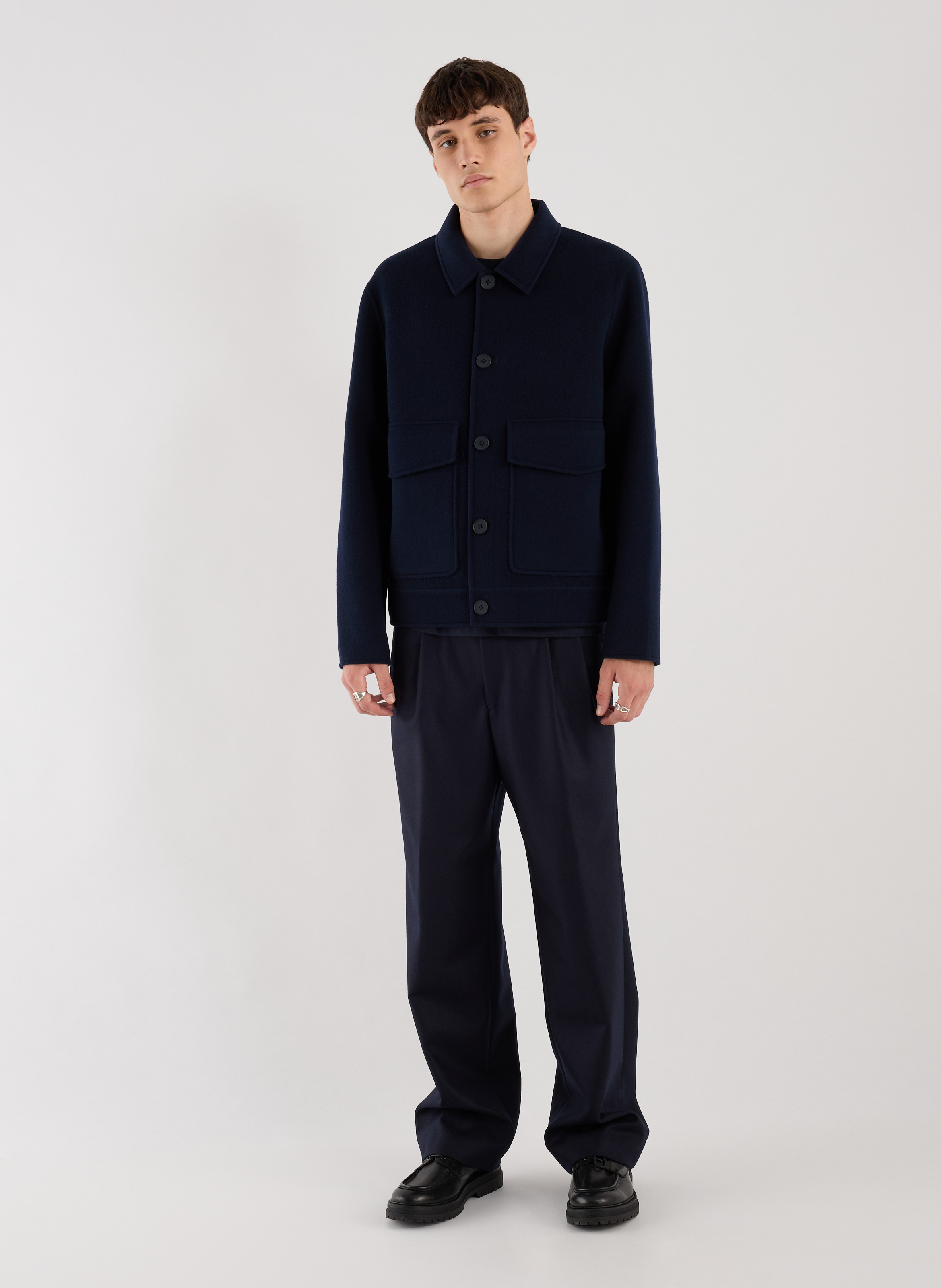 Wool Emy Jacket SAISON 1865 Blue