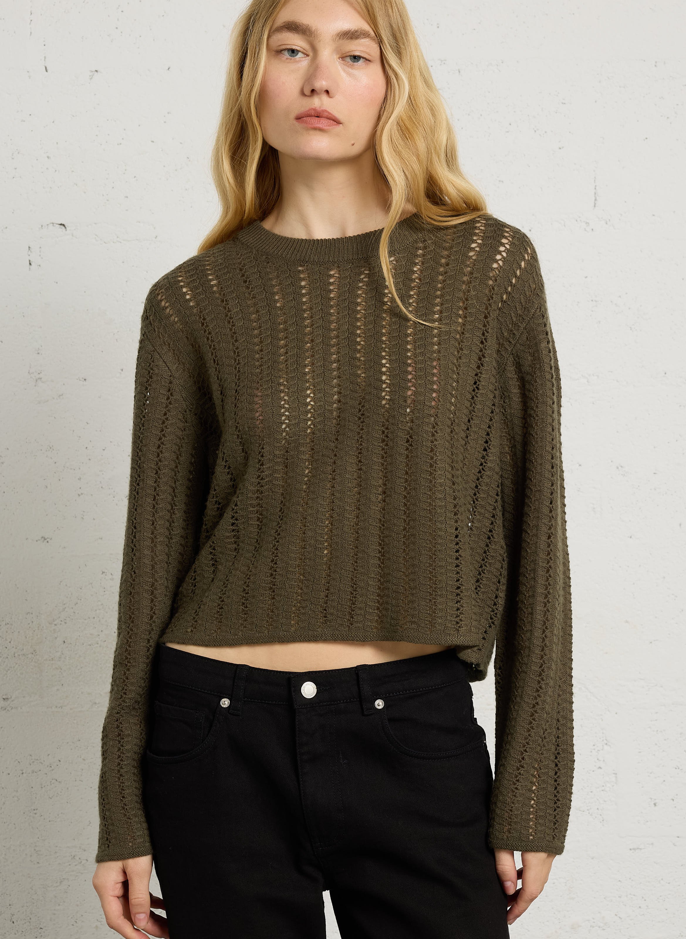 Sweater IKKS Khaki