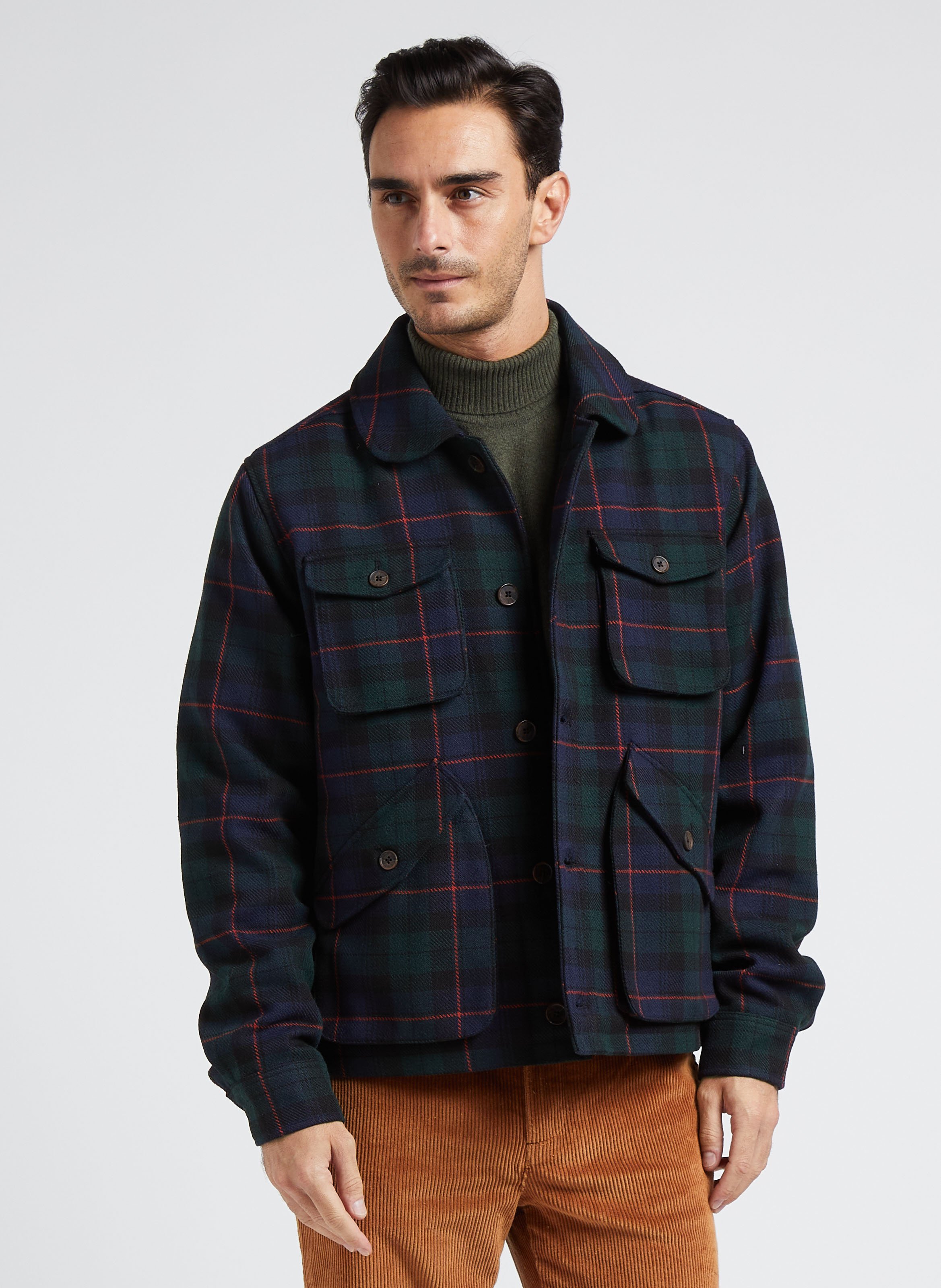 Men's classic poplin clearance jacket