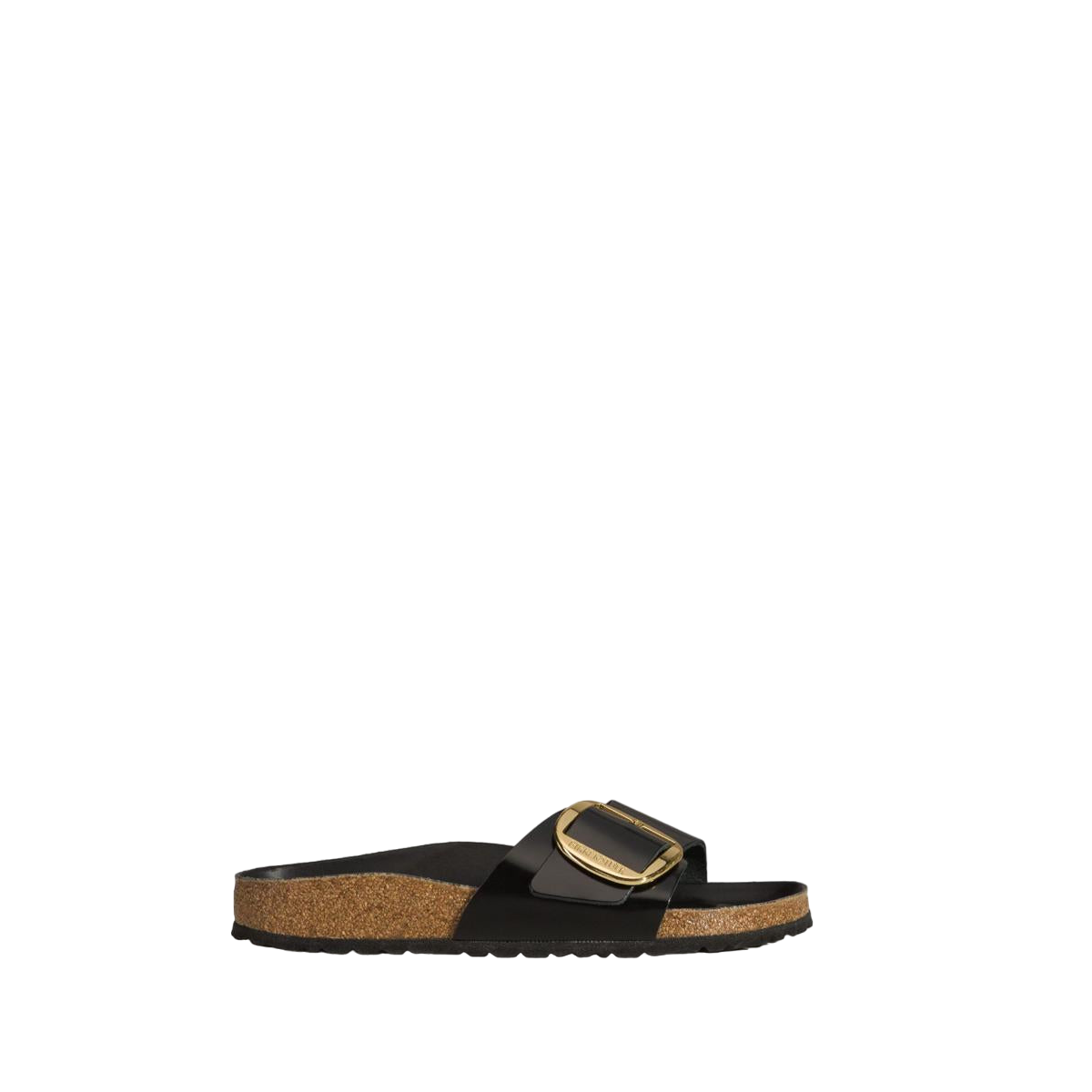 Faux leather sandals BIRKENSTOCK Black