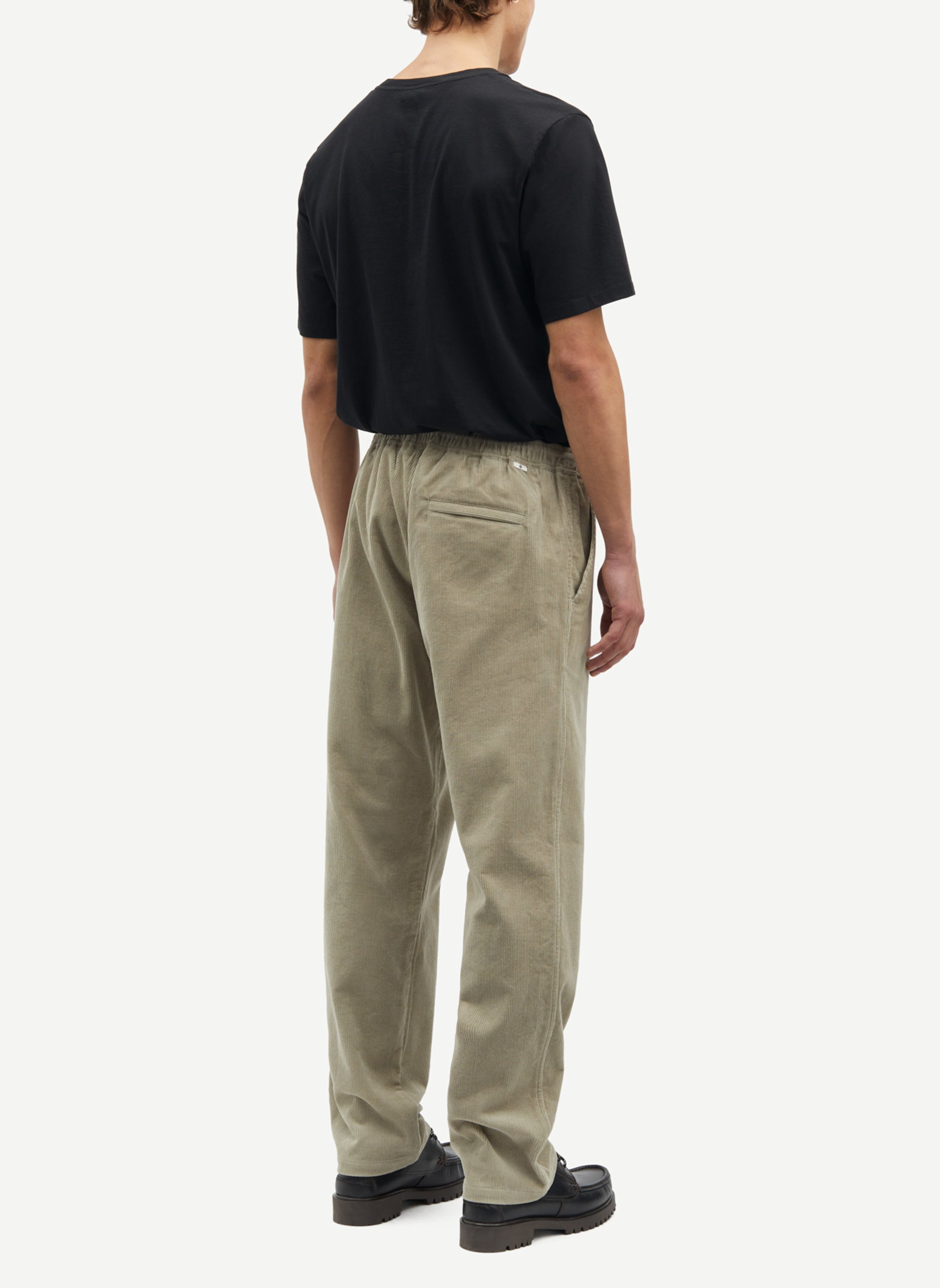 Corduroy carrot pants SAMSOE SAMSOE Beige