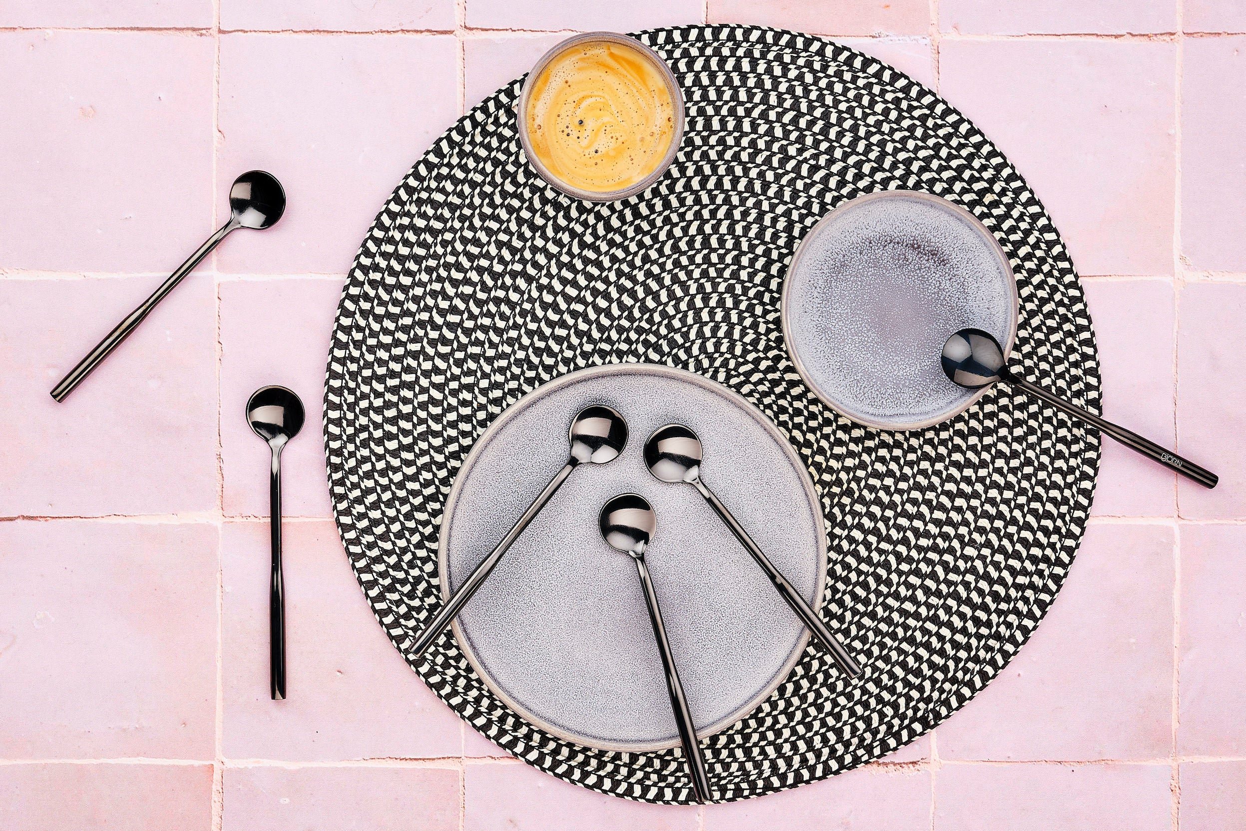 24-piece flatware set Abel - Black BJORN Black