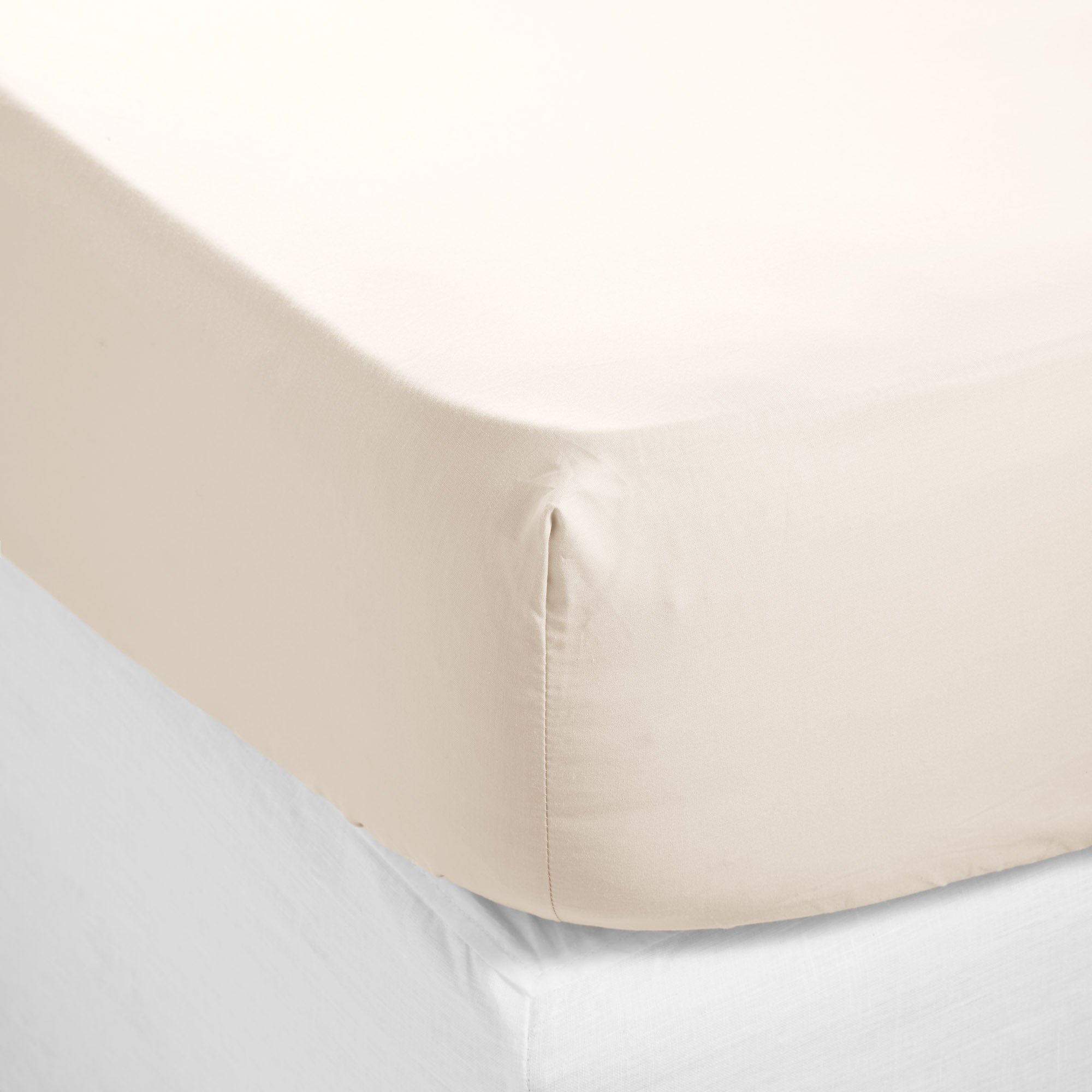 Fitted sheet CELIANE Crème