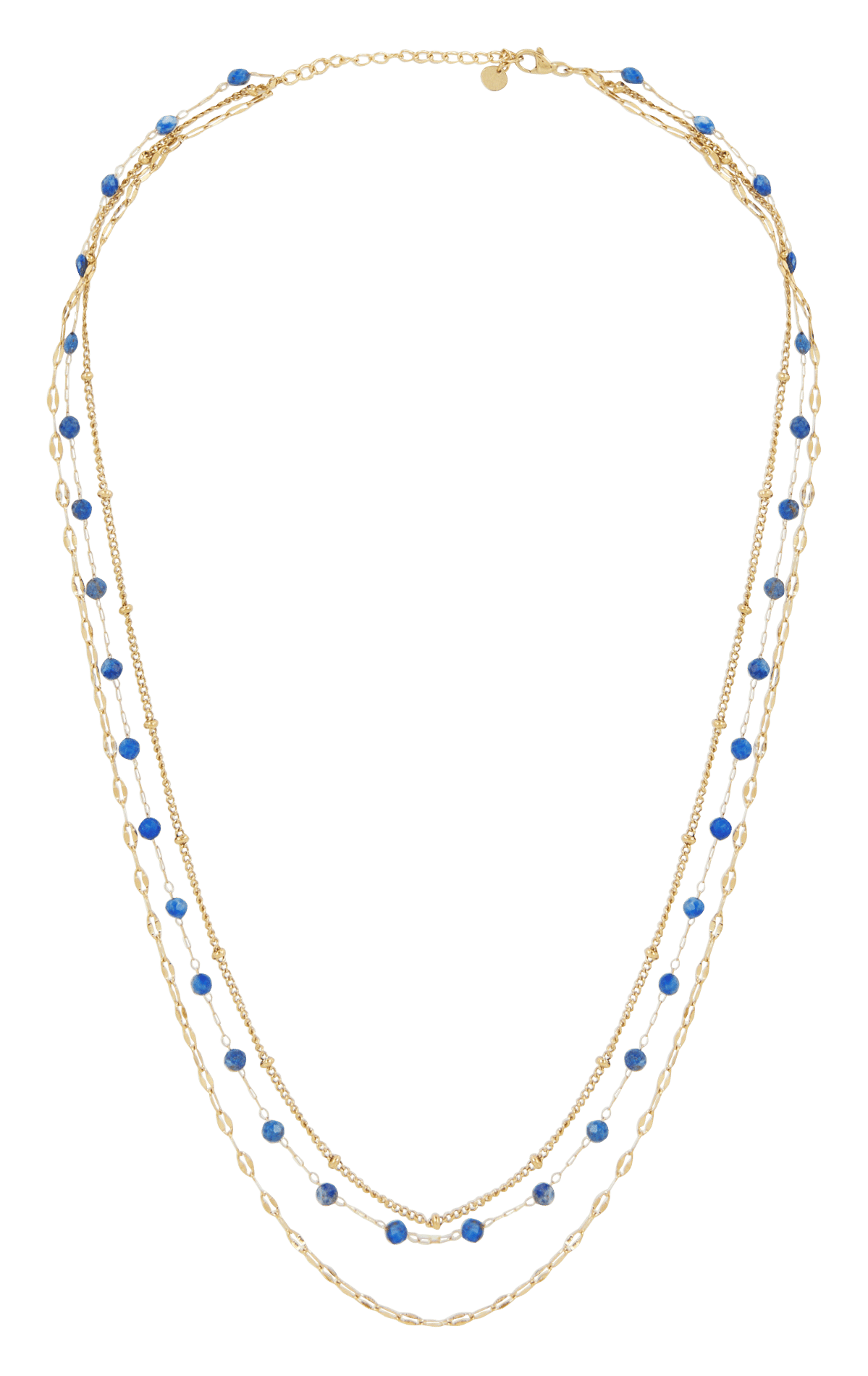 Layered necklace AU PRINTEMPS PARIS Blue