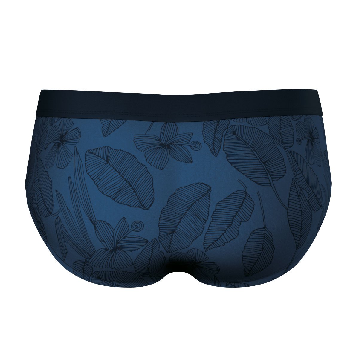 Recycled fiber bikini bottoms EMINENCE Blue
