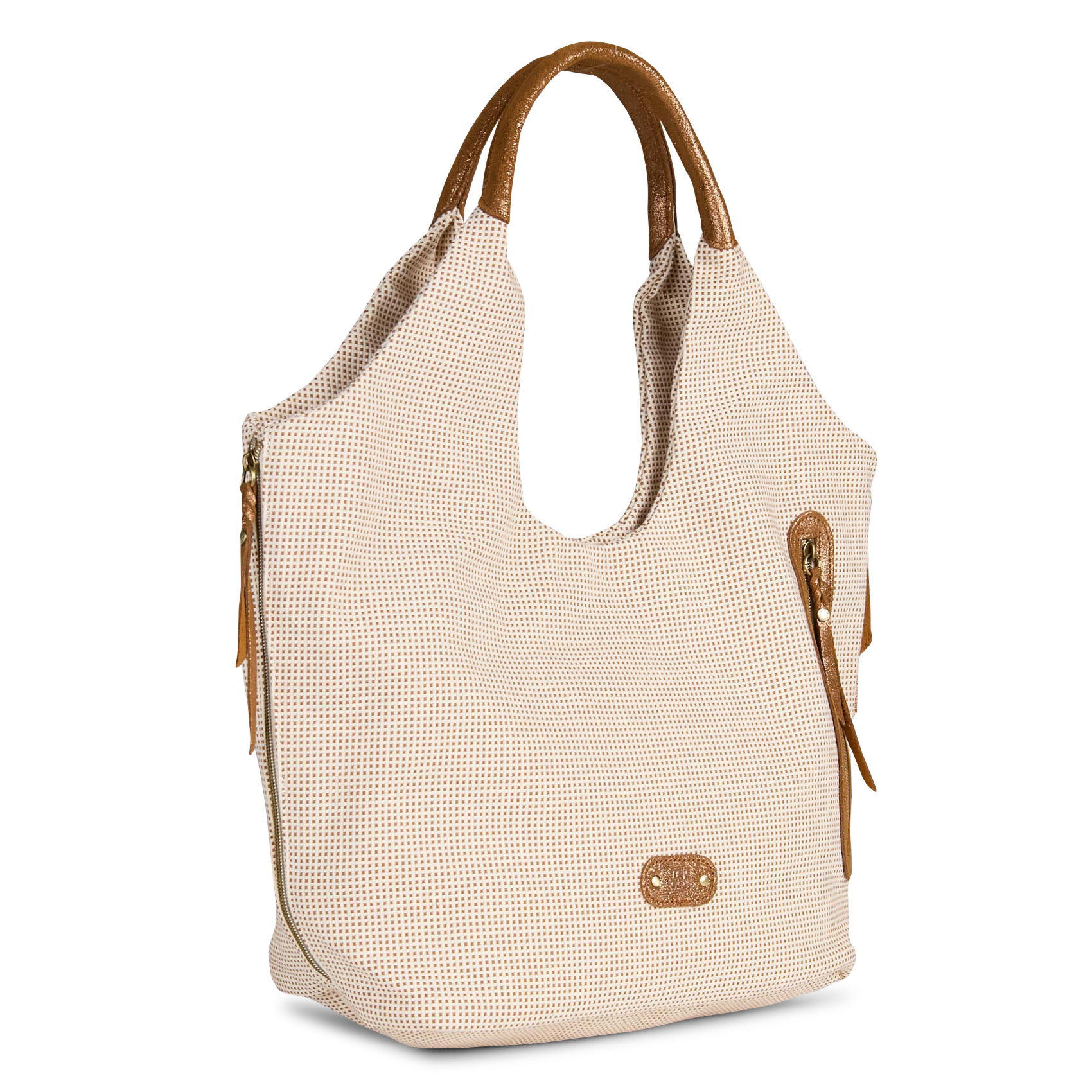 Cabas porté épaule MILA LOUISE Marron