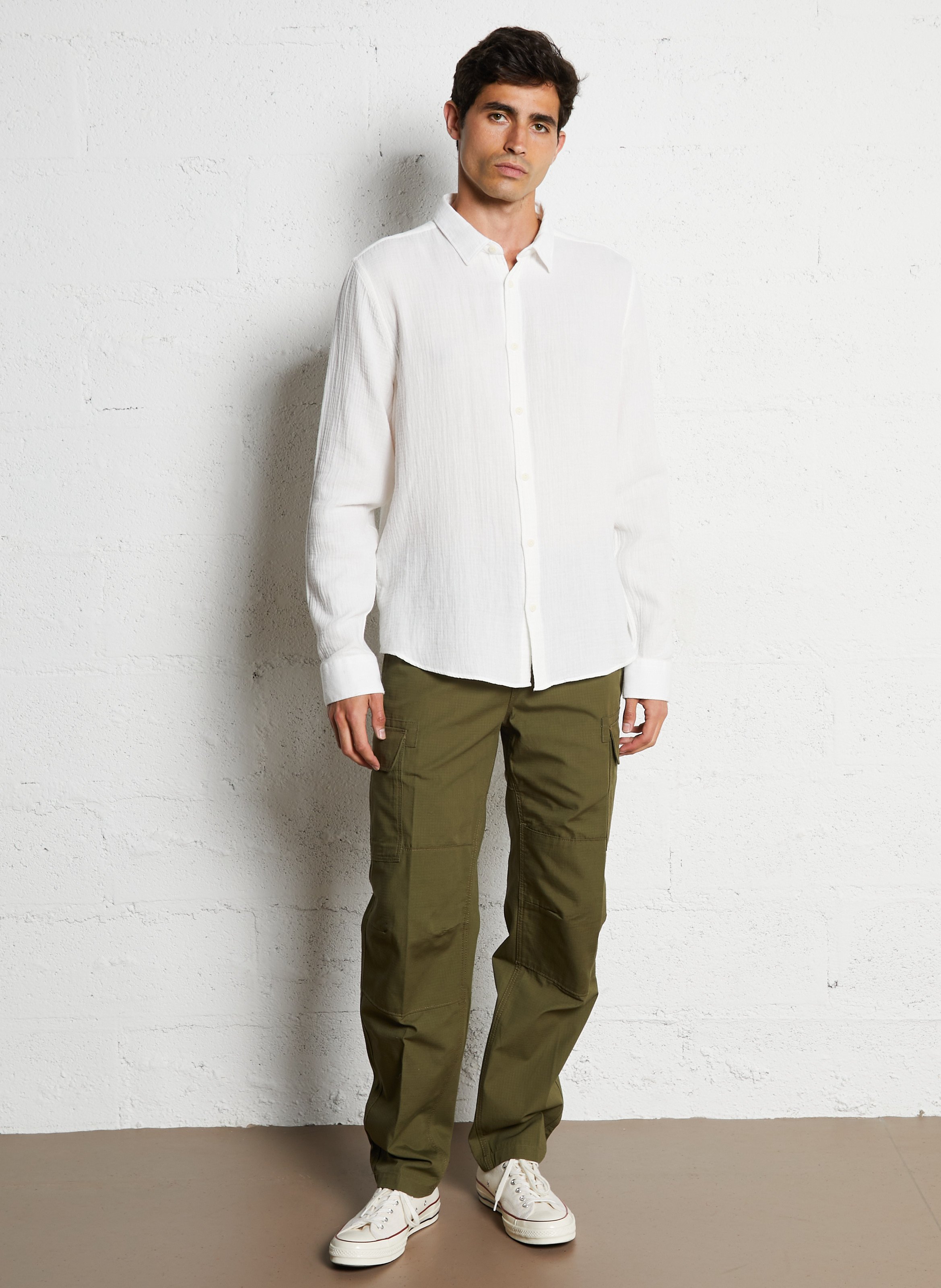 Cotton cargo pants DICKIES Khaki
