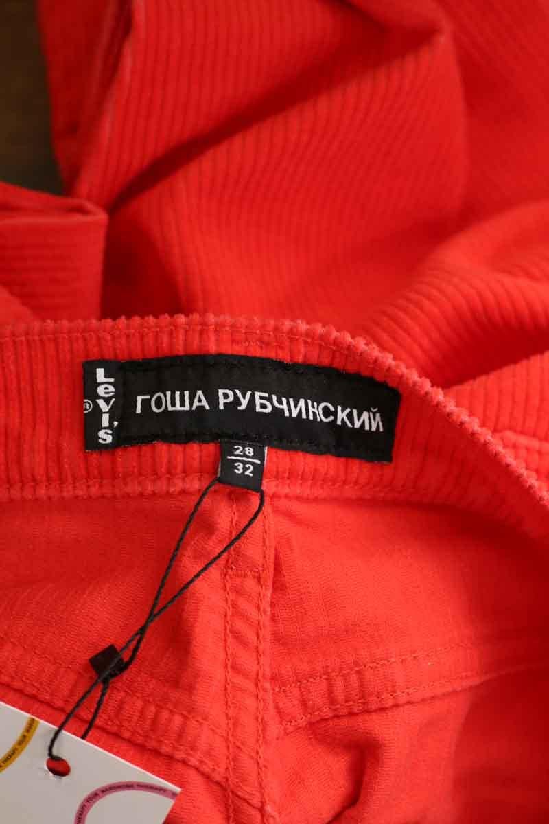 Slim-fit cotton cargo pants LEVI'S - Seconde main Red