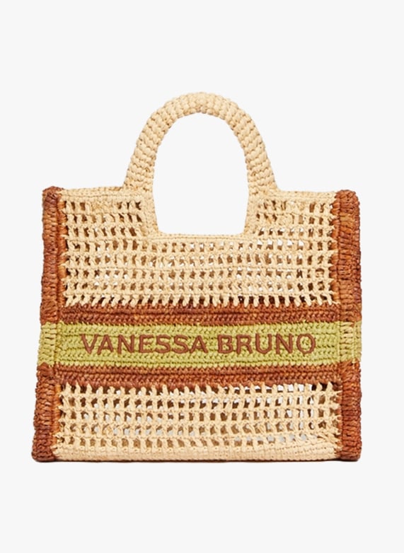 Panier en raphia Panier pm Multicolore Vanessa bruno Femme