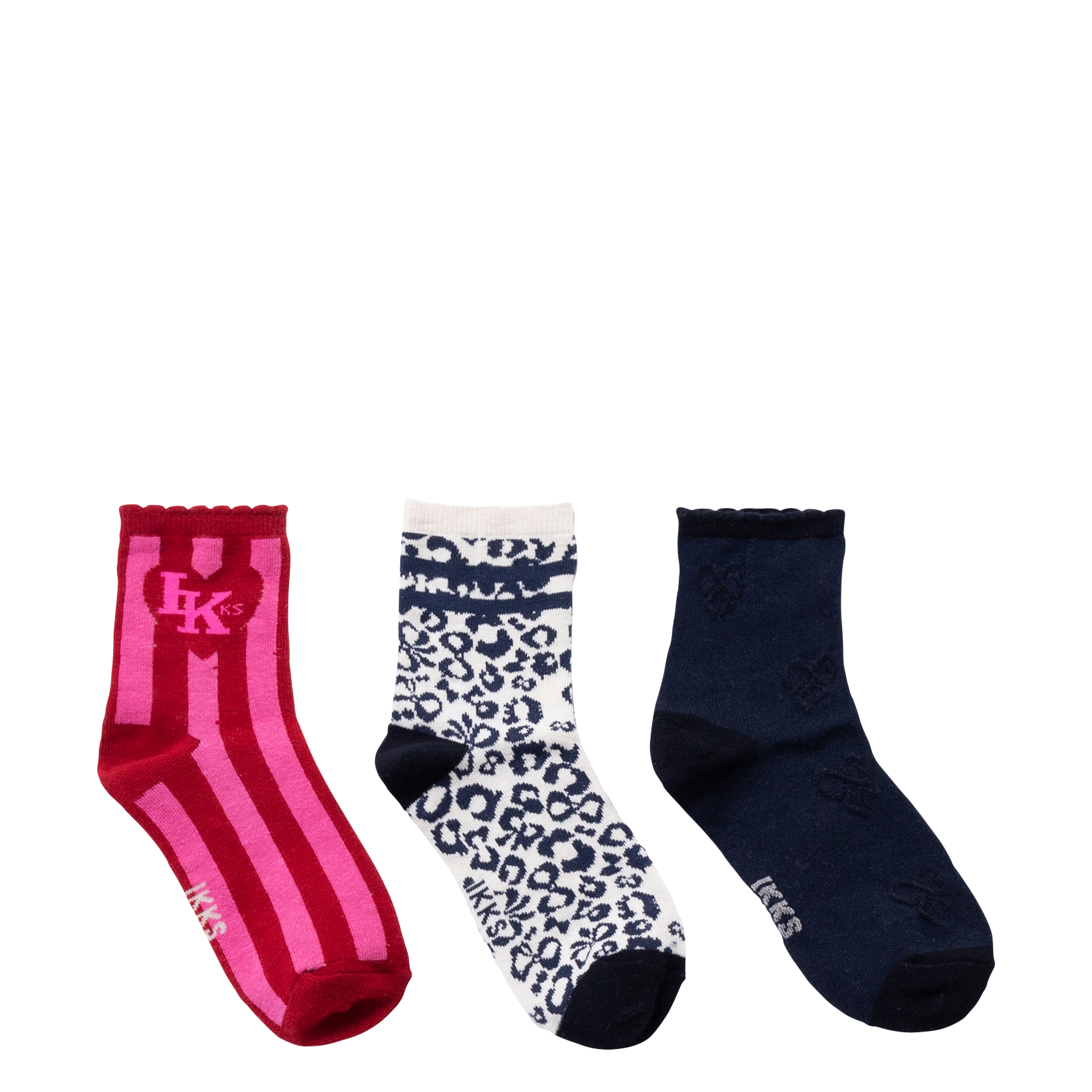 Lot de chaussettes imprimées en coton mélangé IKKS JUNIOR