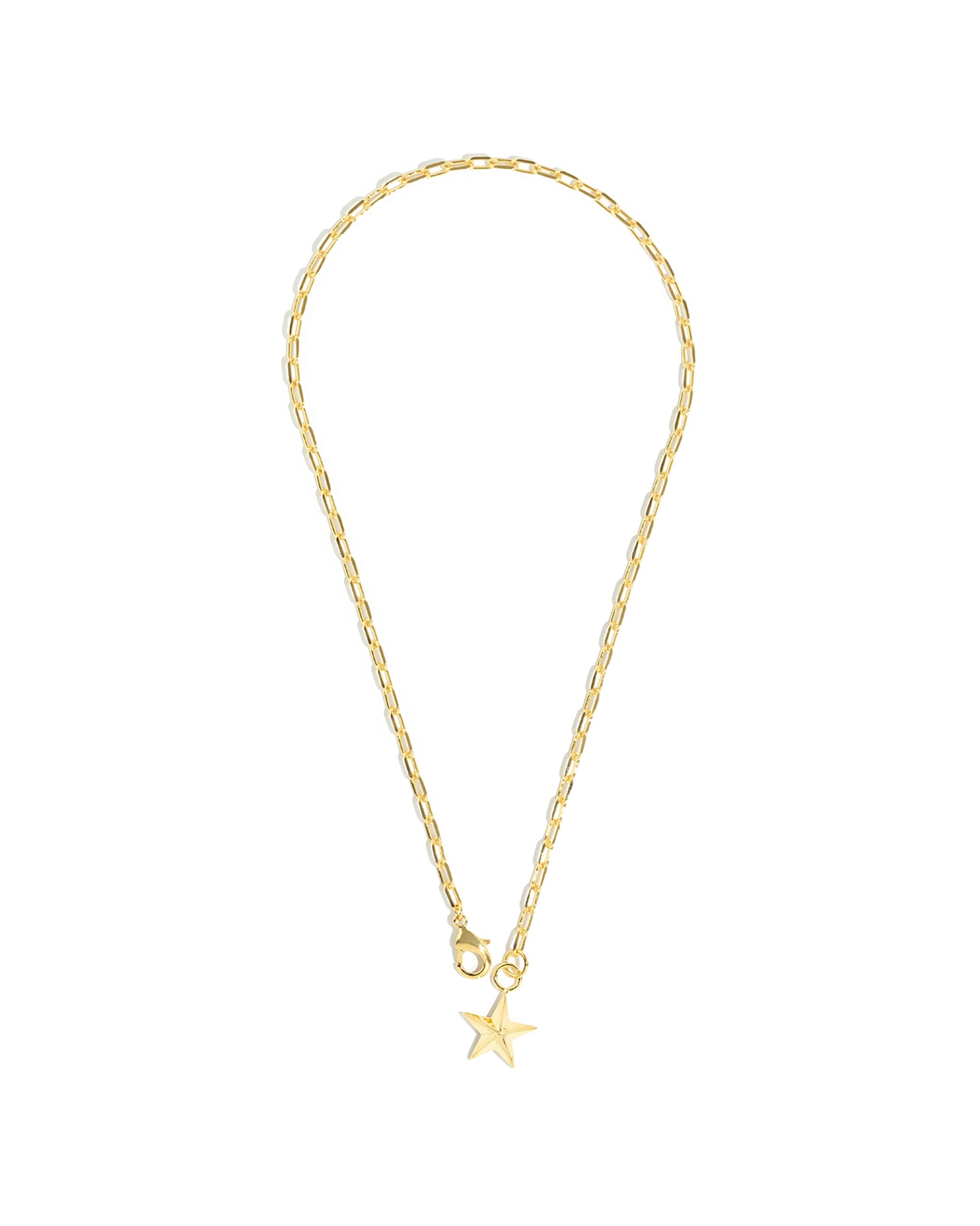 Maxi silver-plated star necklace MONSIEUR SIMONE