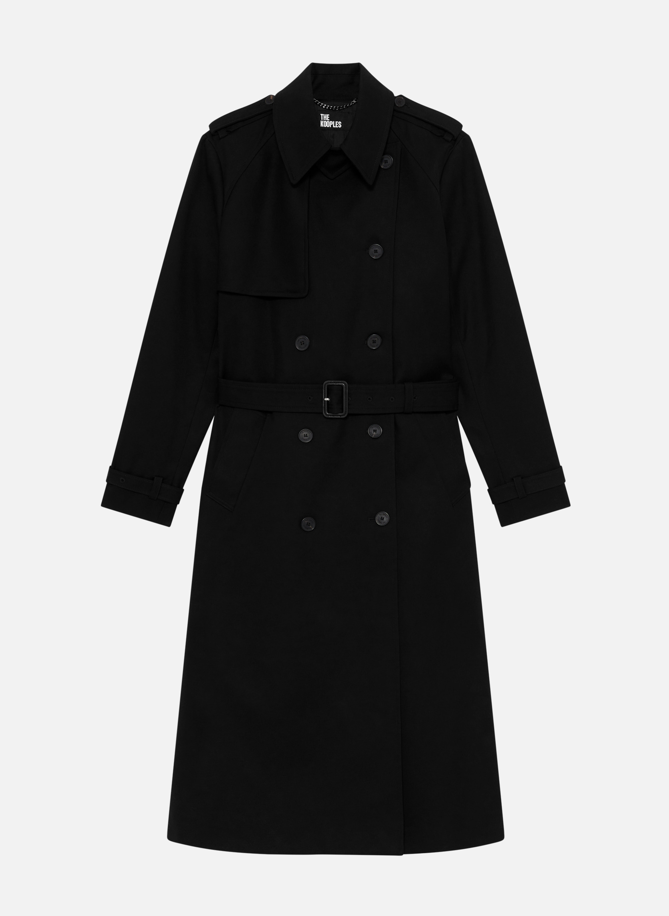 Trench coat THE KOOPLES Black