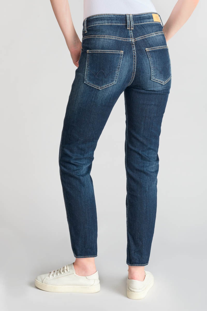 Straight jeans, 7/8 length LE TEMPS DES CERISES Blue