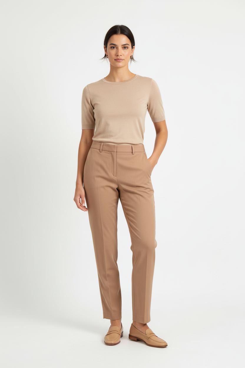 PANTS TARA JARMON - Seconde Main Beige