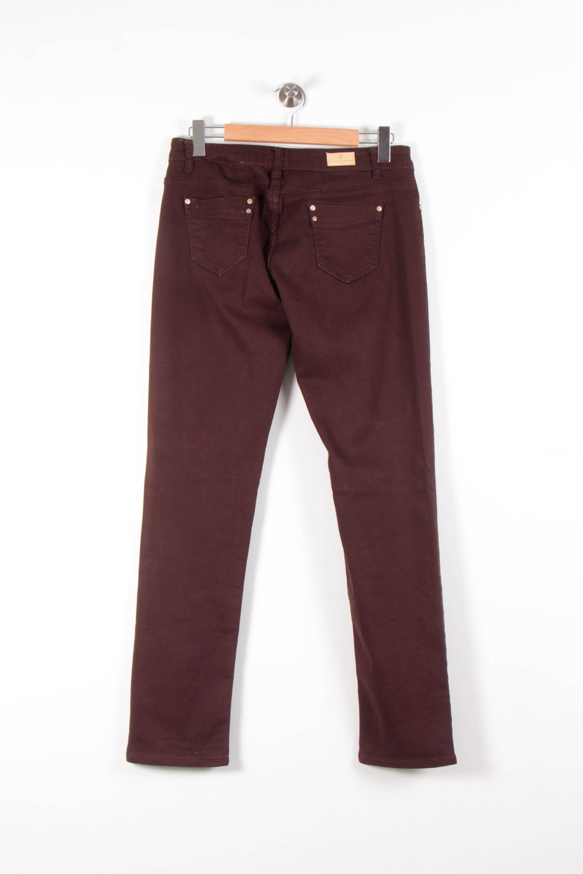 PANTS INES DE LA FRESSANGE - Seconde main Brown