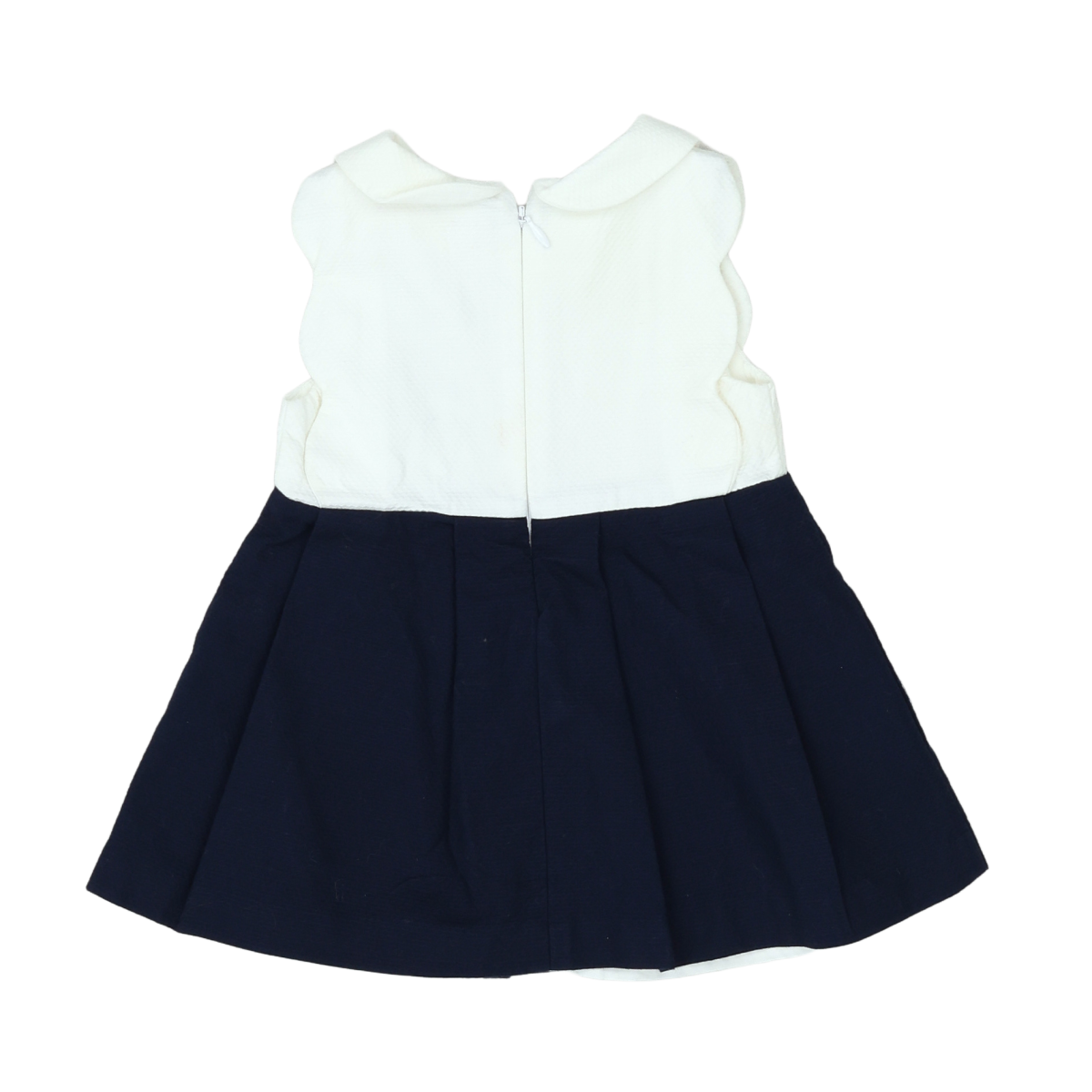 White Baby Dress - 12 months JACADI - Seconde Main White