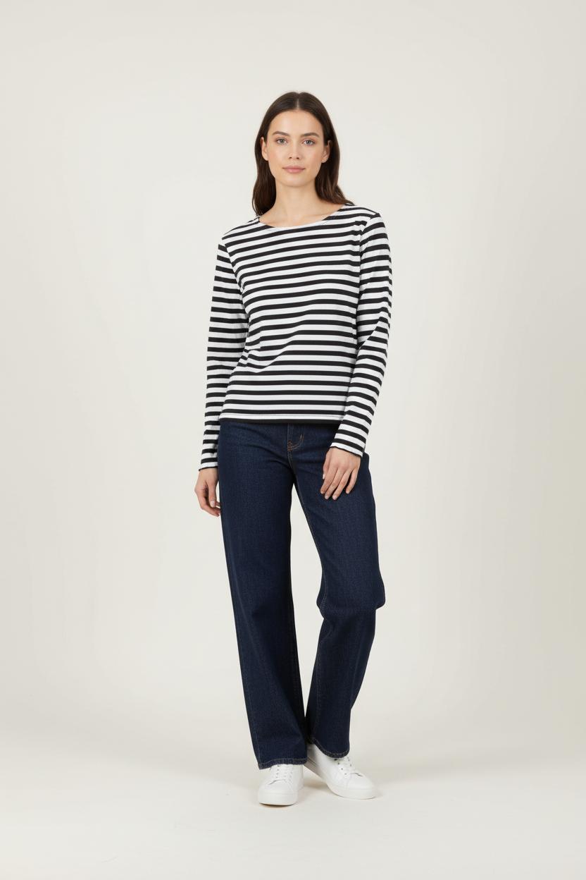 Tommy Badge T-shirt AGNES B. - Seconde Main Multicolored