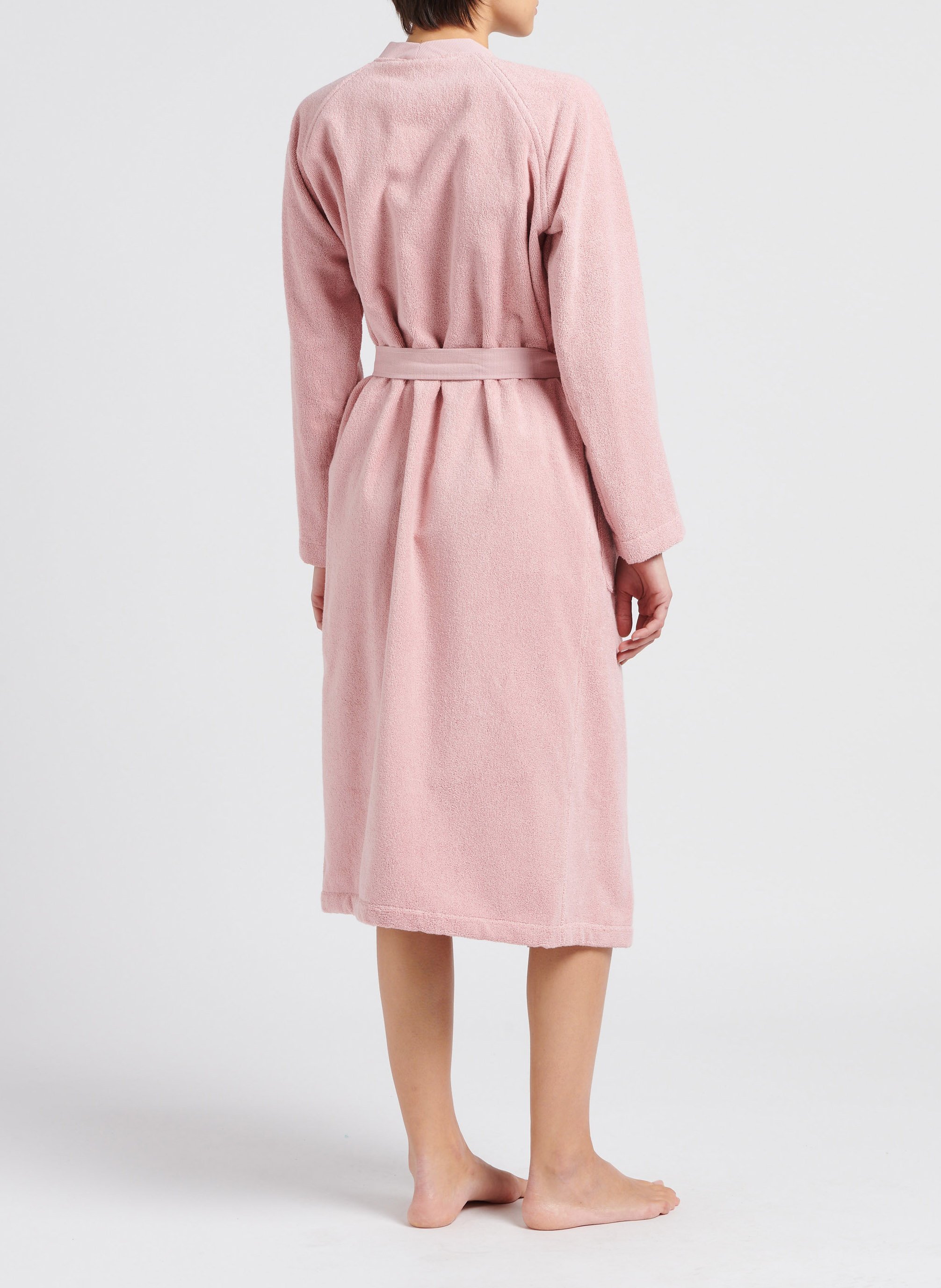 Cotton bathrobe AU PRINTEMPS PARIS MAISON Pink