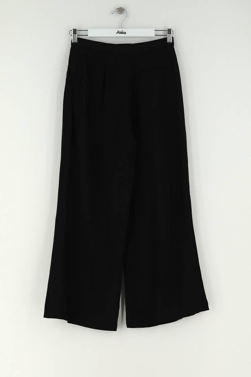 Wide trousers DIANE VON FURSTENBERG - Seconde Main Black