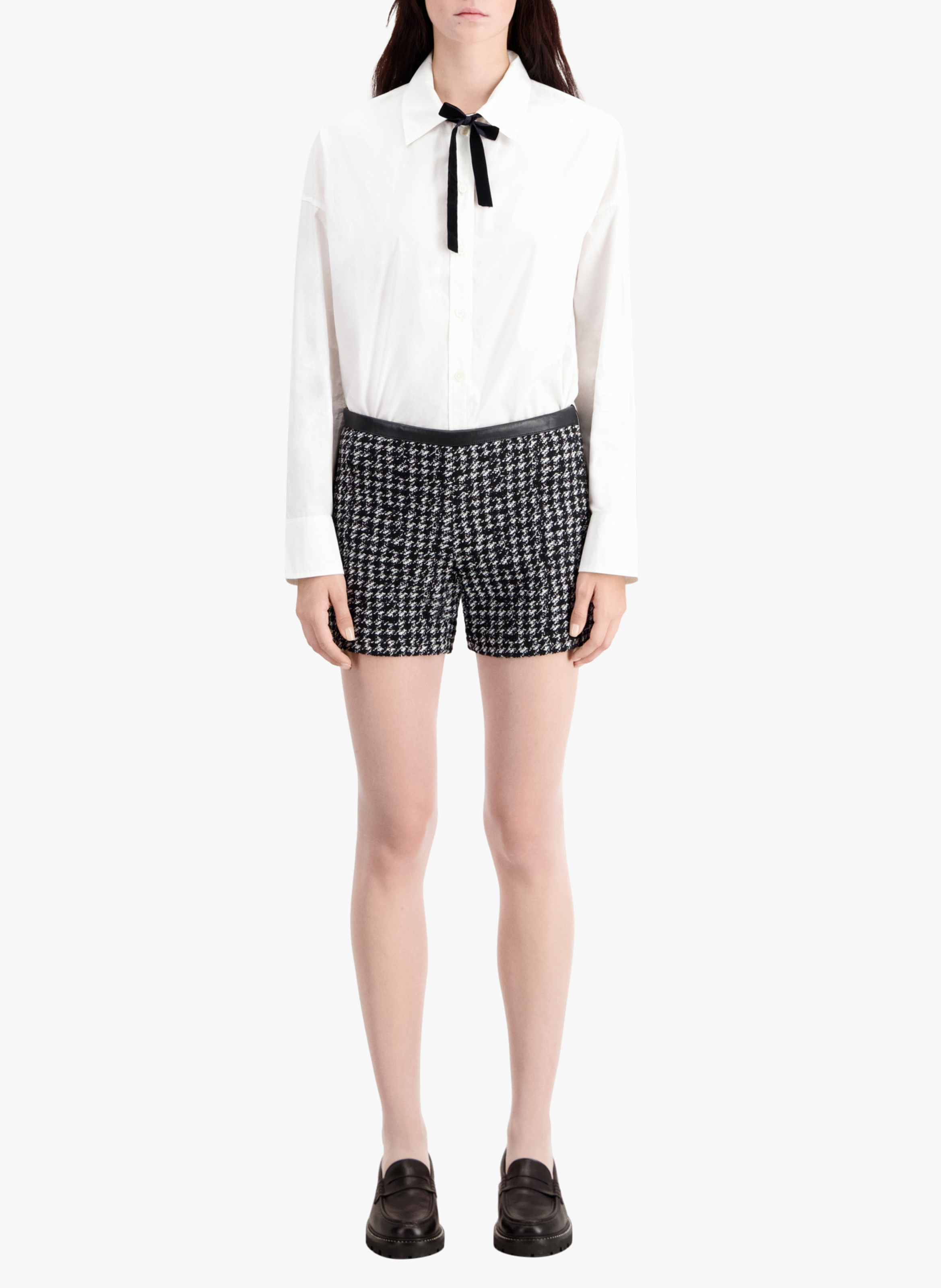 Short court en tweed  THE KOOPLES Noir