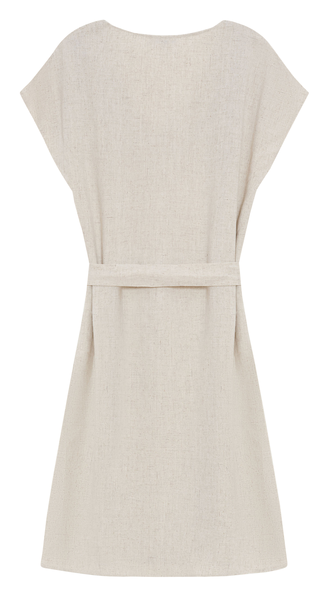 Robe courte col V GRACE ET MILA Beige