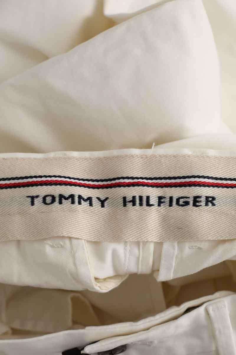 Carrot trousers TOMMY HILFIGER - SECONDE MAIN White